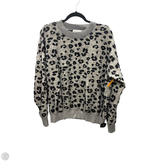 Sweater By Gibson And Latimer In Animal Print, Size: Xl