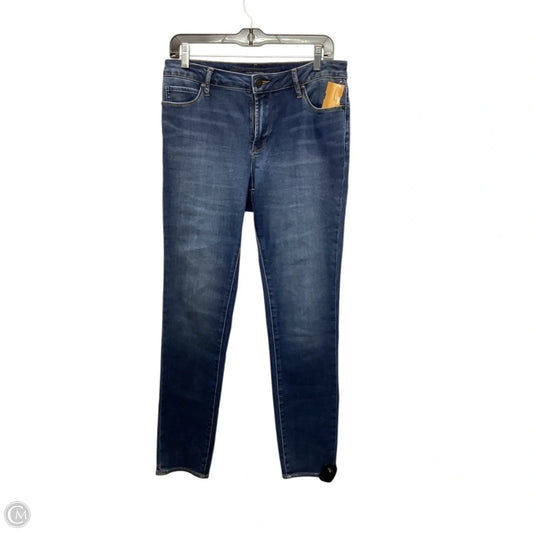 Jeans Jeggings By Chicos In Blue Denim, Size: 4