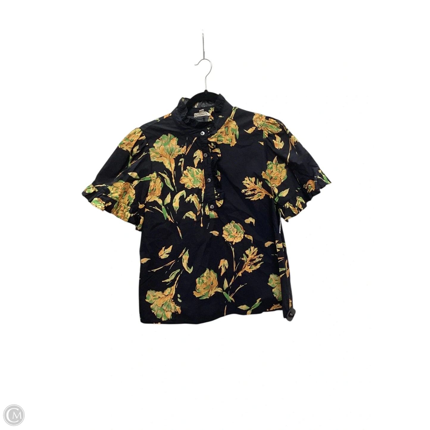Top Short Sleeve By Entro In Floral Print, Size: S