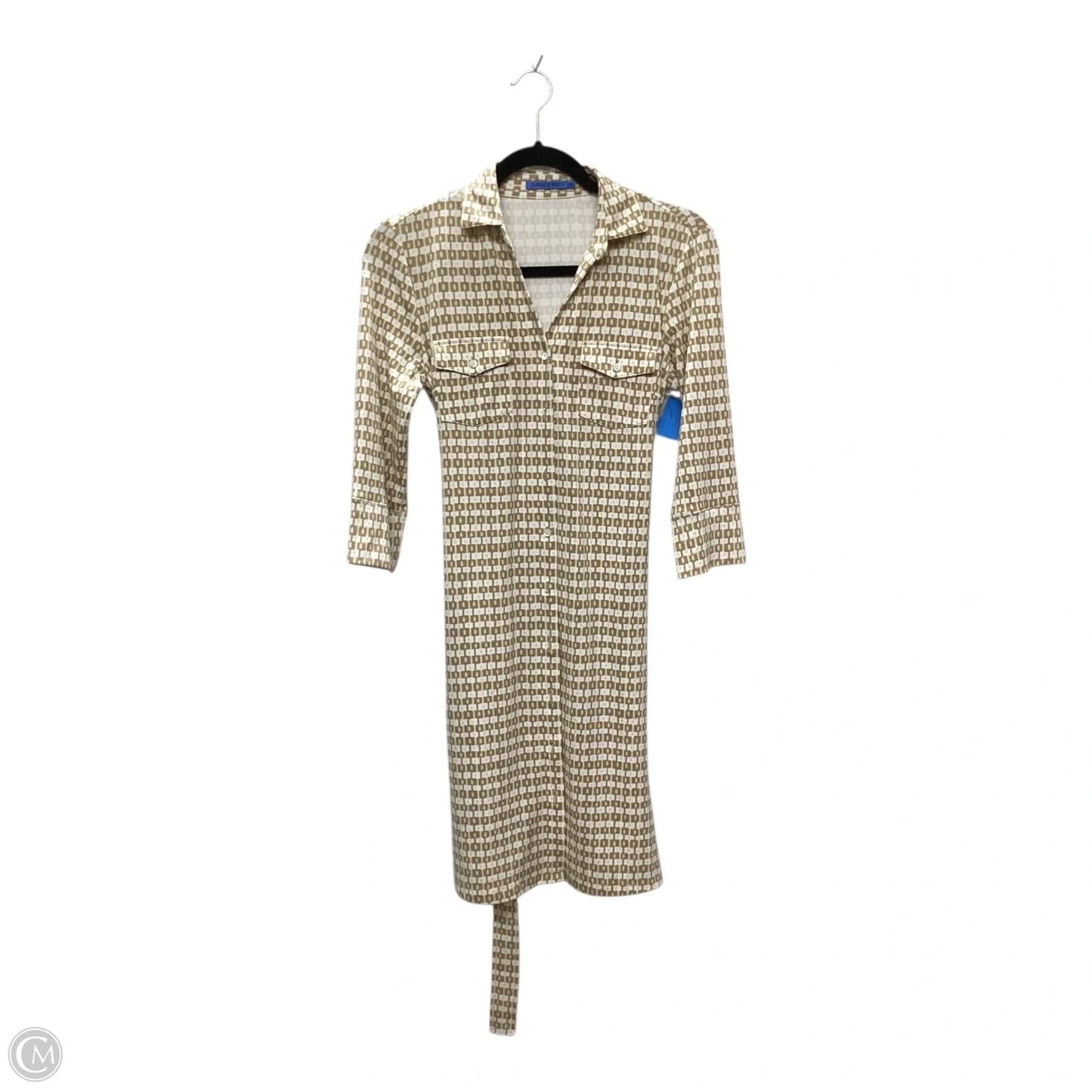 Dress Casual Midi By J Mclaughlin In Tan, Size: Xs