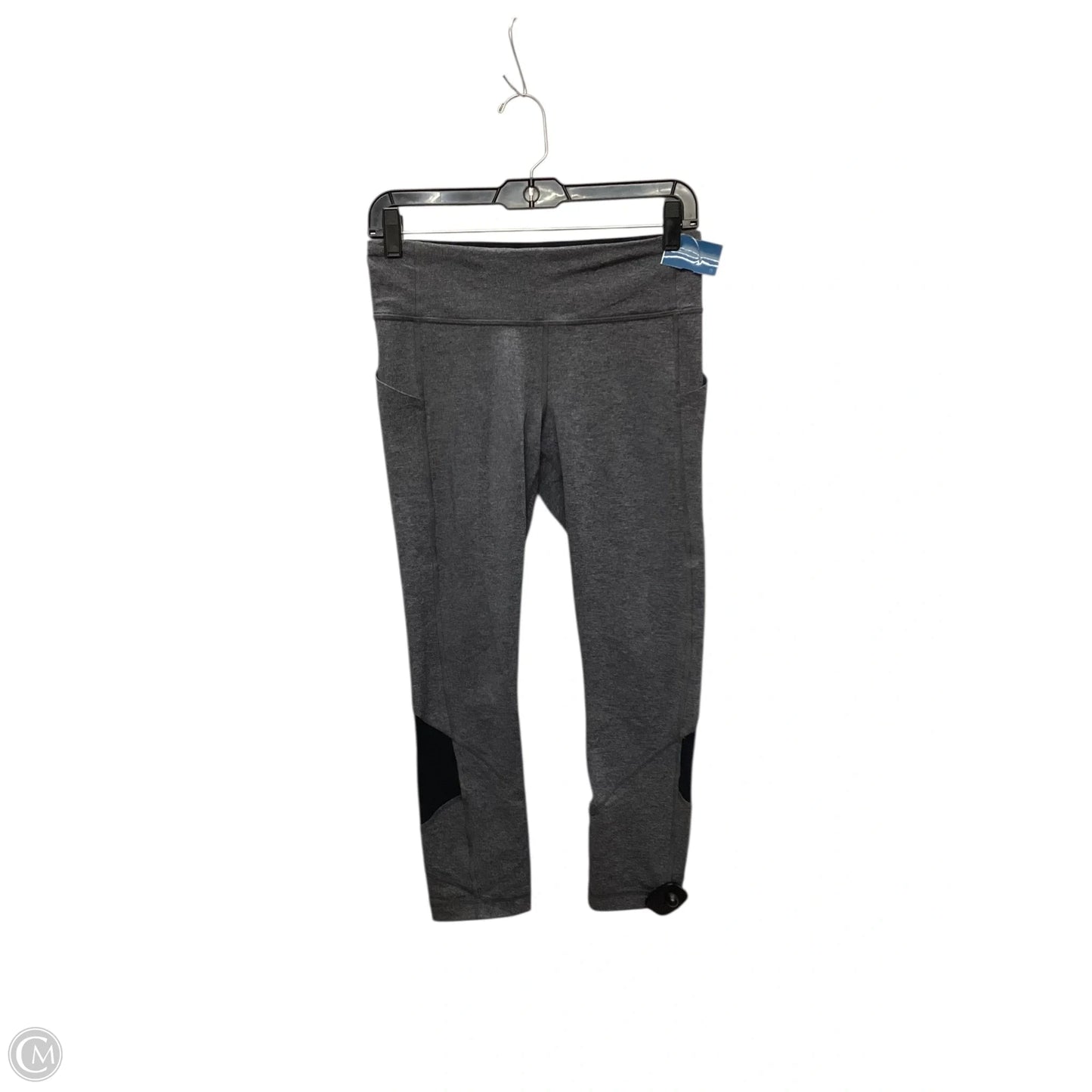 Athletic Leggings Capris By Lululemon In Grey, Size: 6