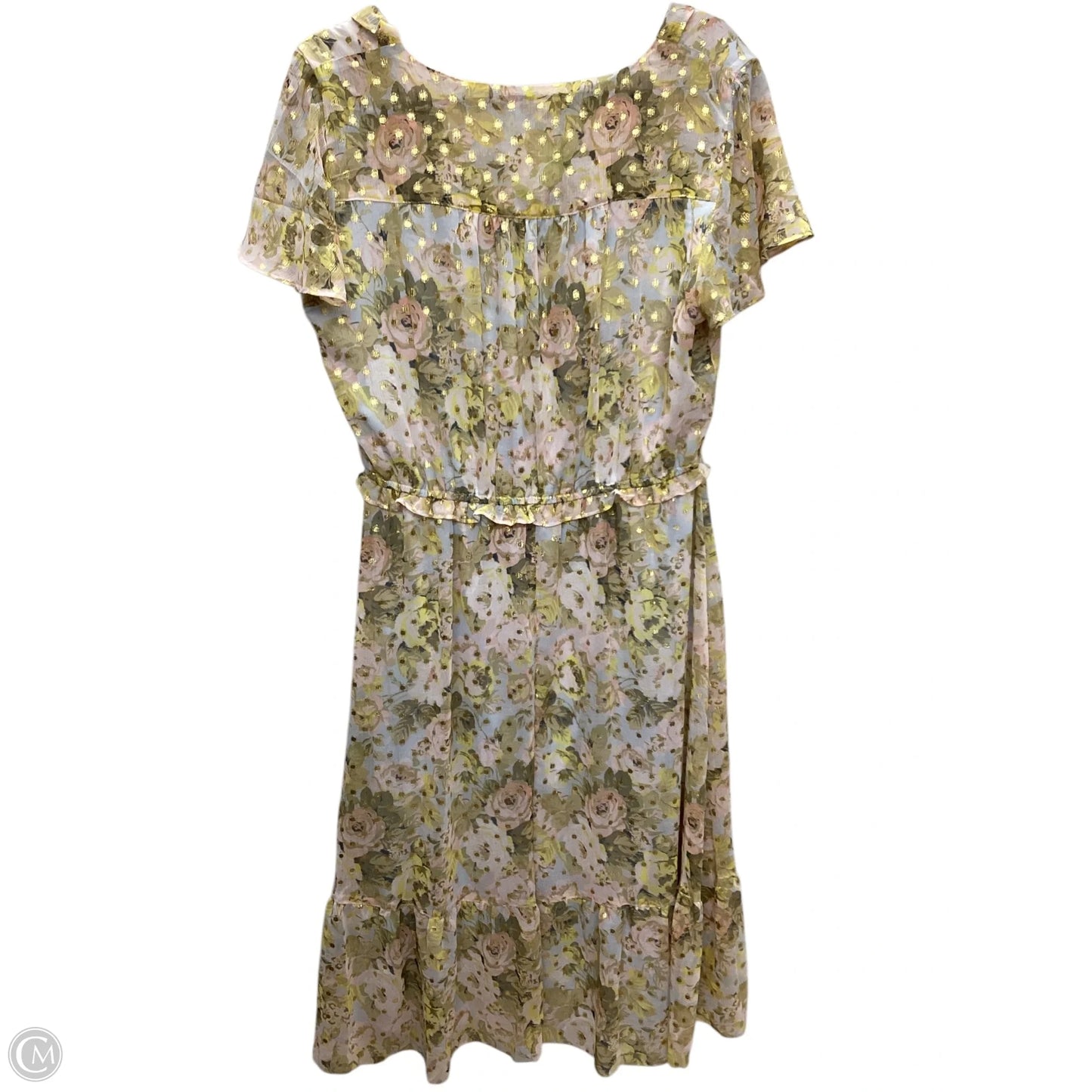 Dress Casual Maxi By Lc Lauren Conrad In Multi-colored, Size: L