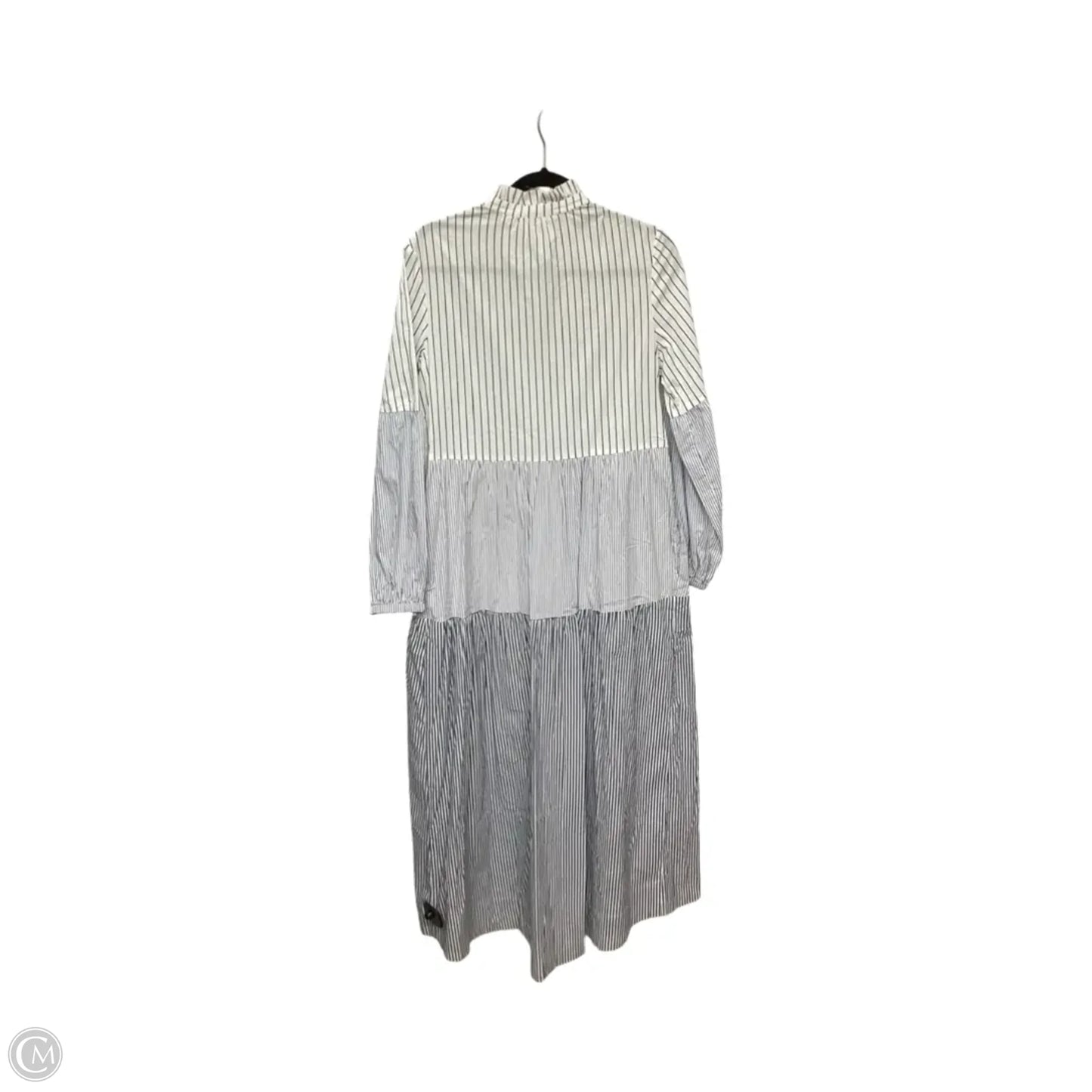Dress Casual Maxi By Maeve In Striped Pattern, Size: M