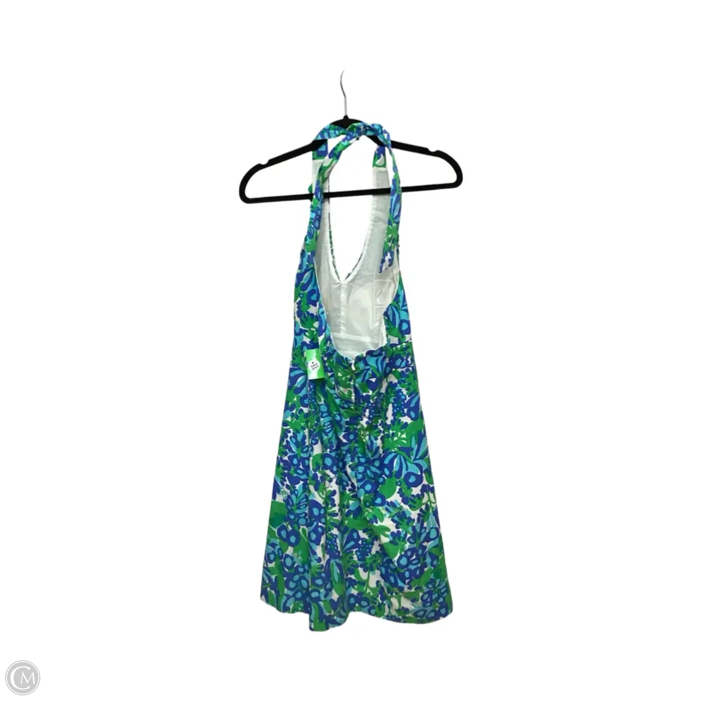 Dress Designer By Lilly Pulitzer In Blue & Green, Size: 2