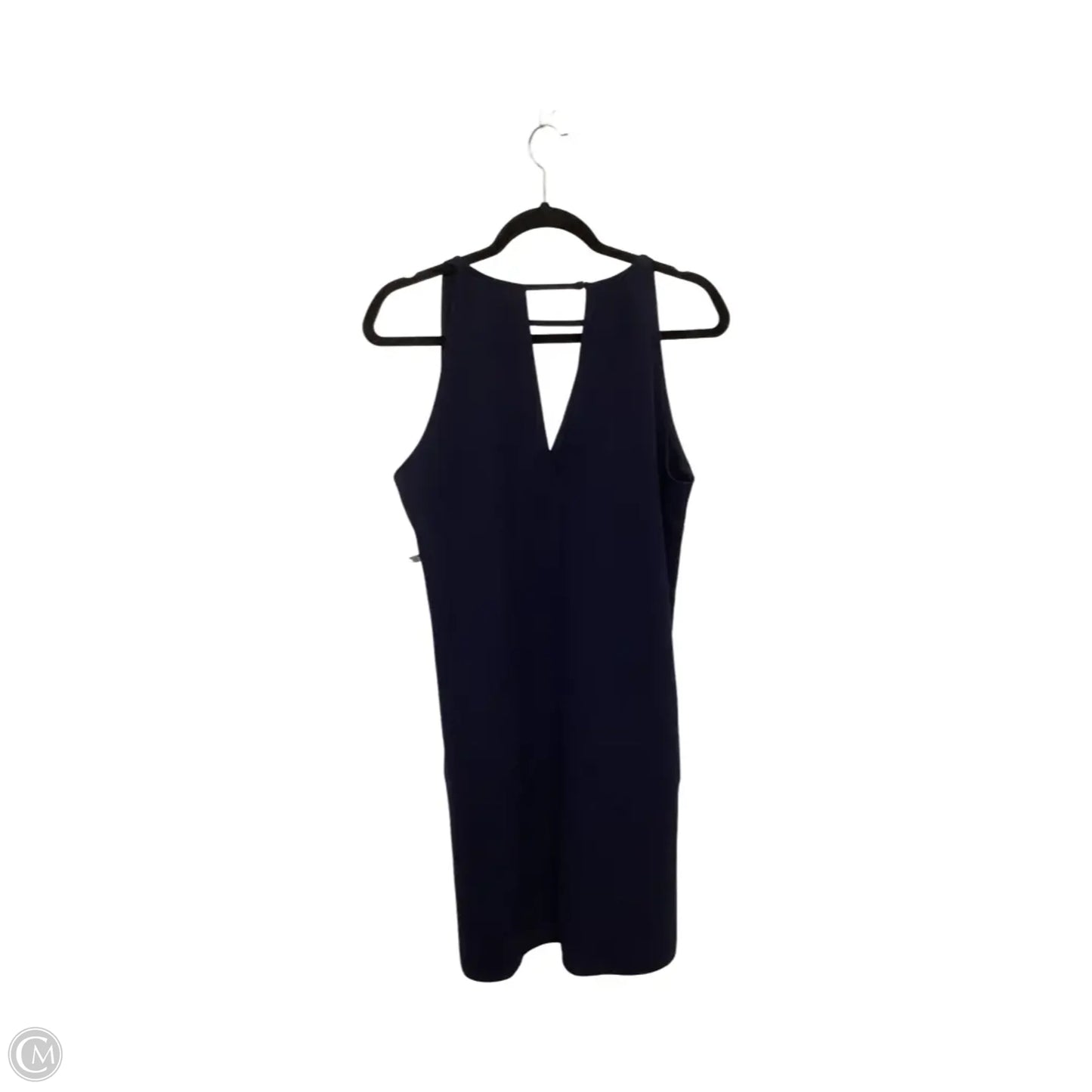 Designer Dress Casual Short By Sam Edelman In Navy, Size: 10