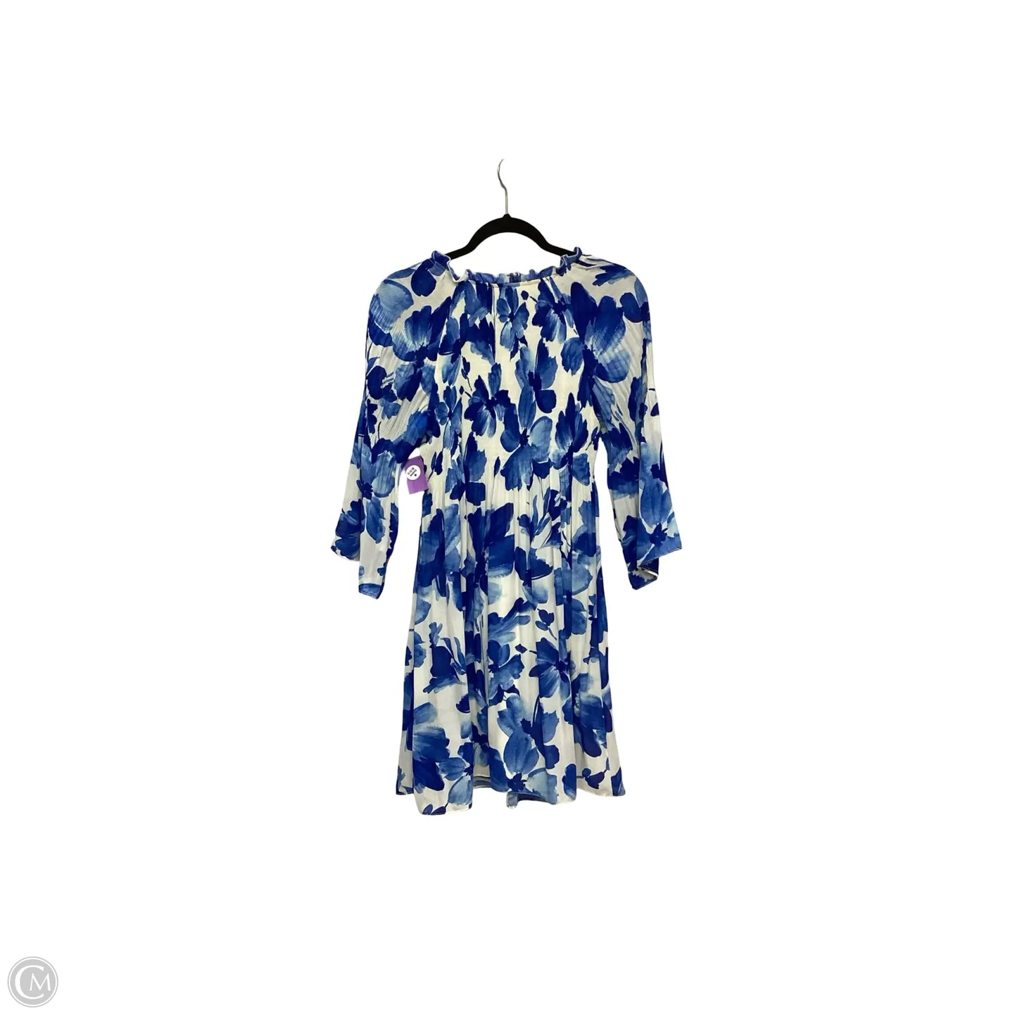 Dress Casual Short By Elle In Blue, Size: M