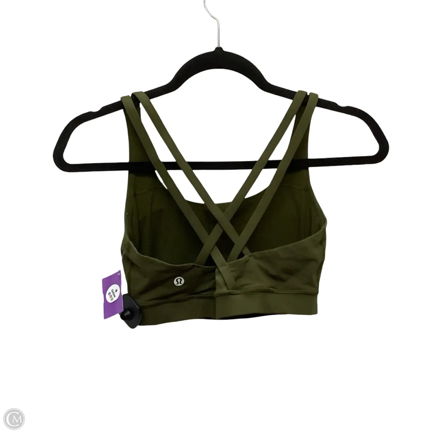 Athletic Bra By Lululemon In Green, Size: 6