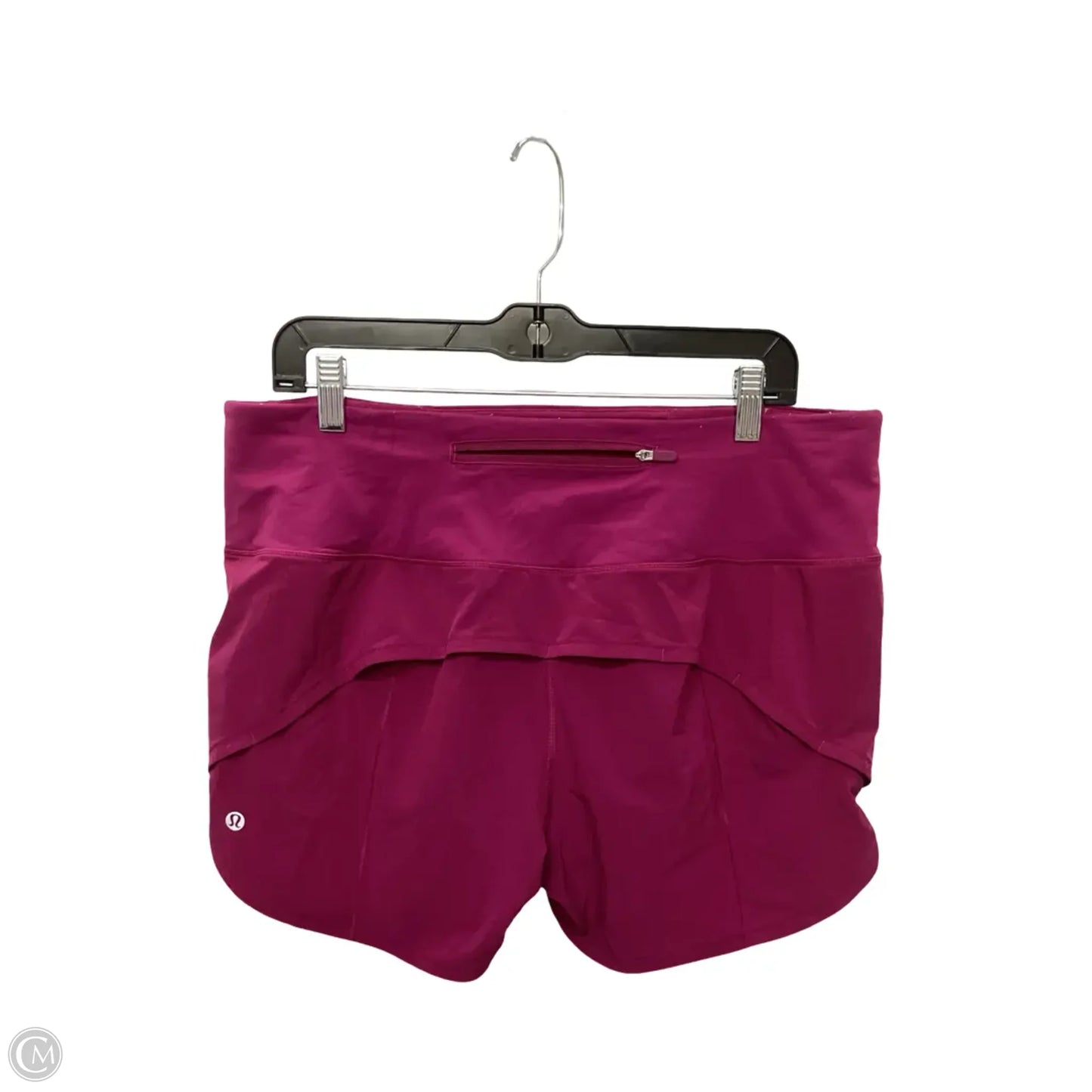 Athletic Shorts By Lululemon In Pink, Size: 12