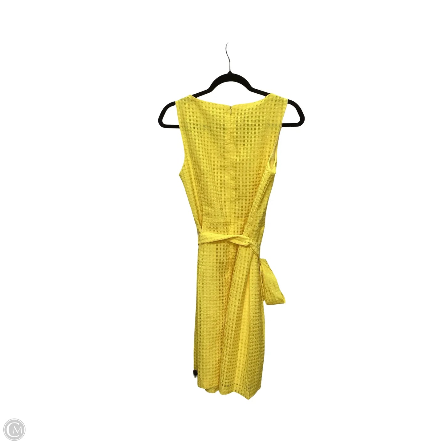 Dress Casual Short By Anne Klein In Yellow, Size: 8