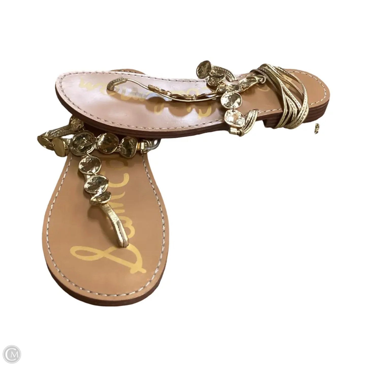 Sandals Flats By Sam Edelman In Brown, Size: 9