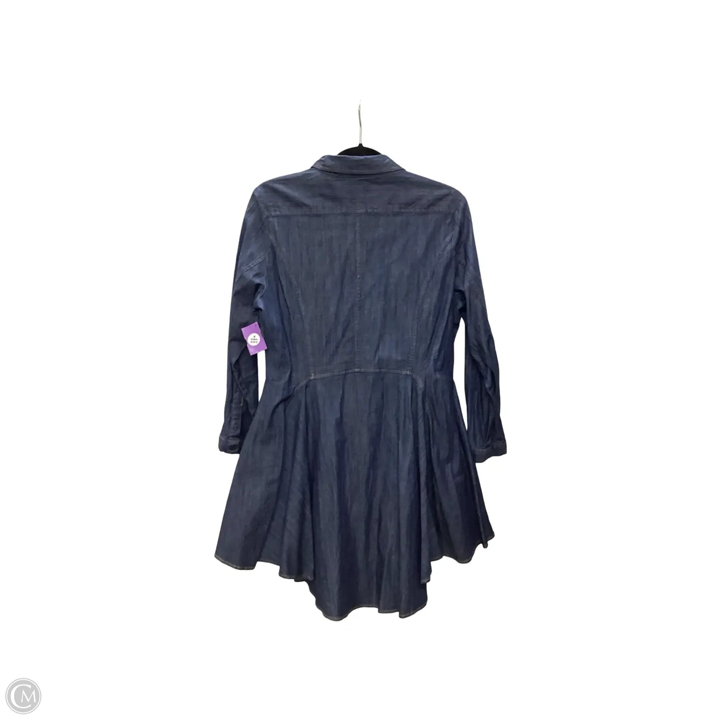 Dress Casual Short By Goodtime In Blue Denim, Size: L