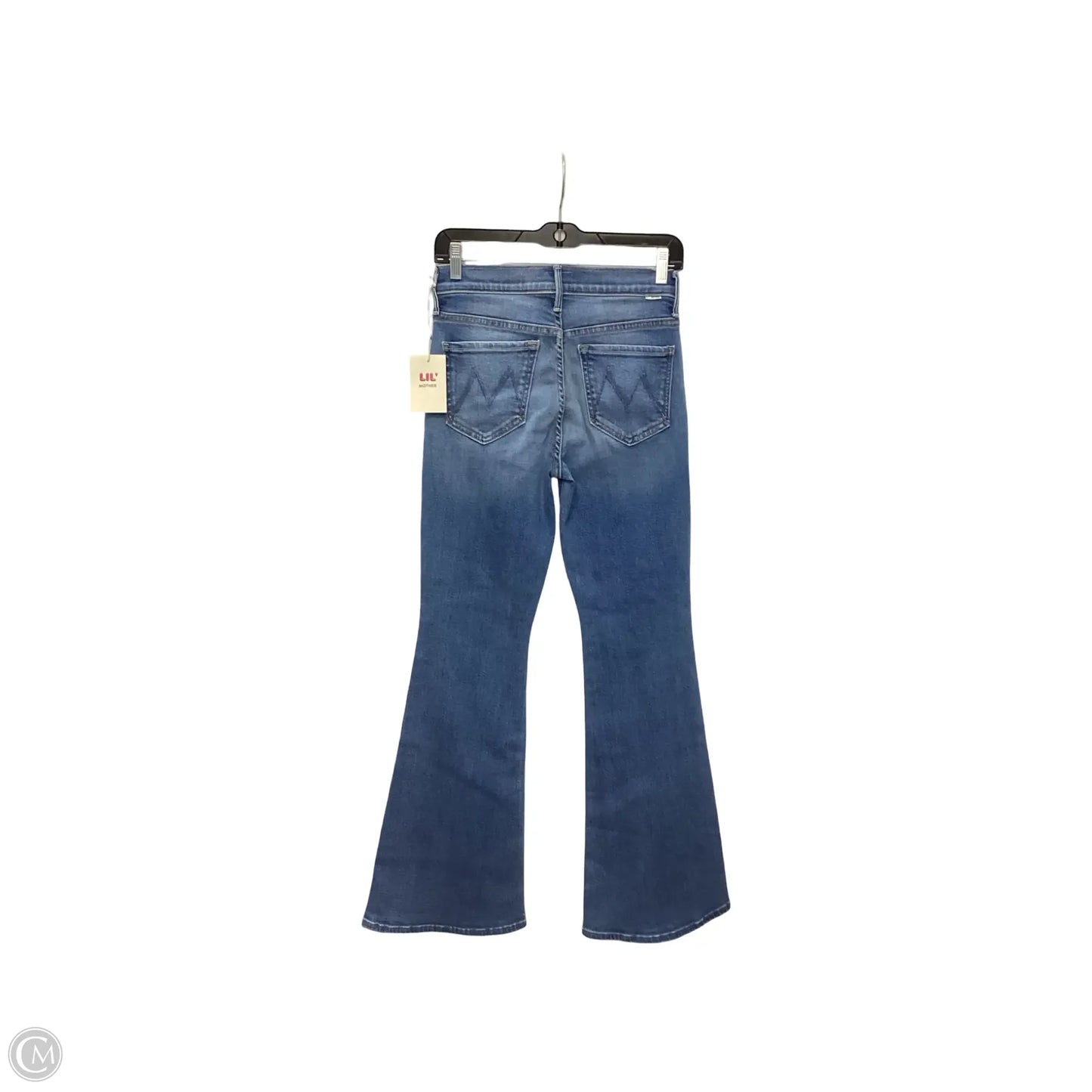 Designer Jeans Boot Cut By Mother In Blue Denim, Size: 2