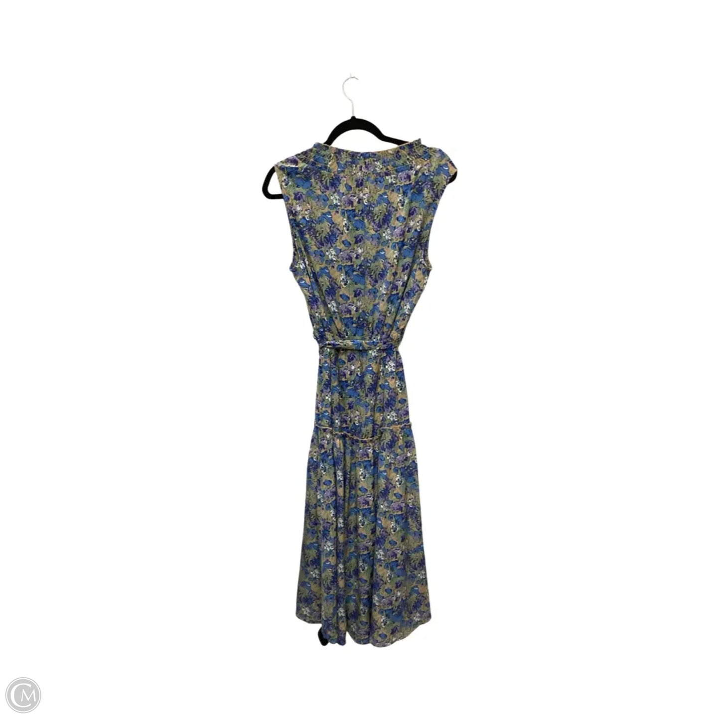 Dress Casual Maxi By Entro In Floral Print, Size: L