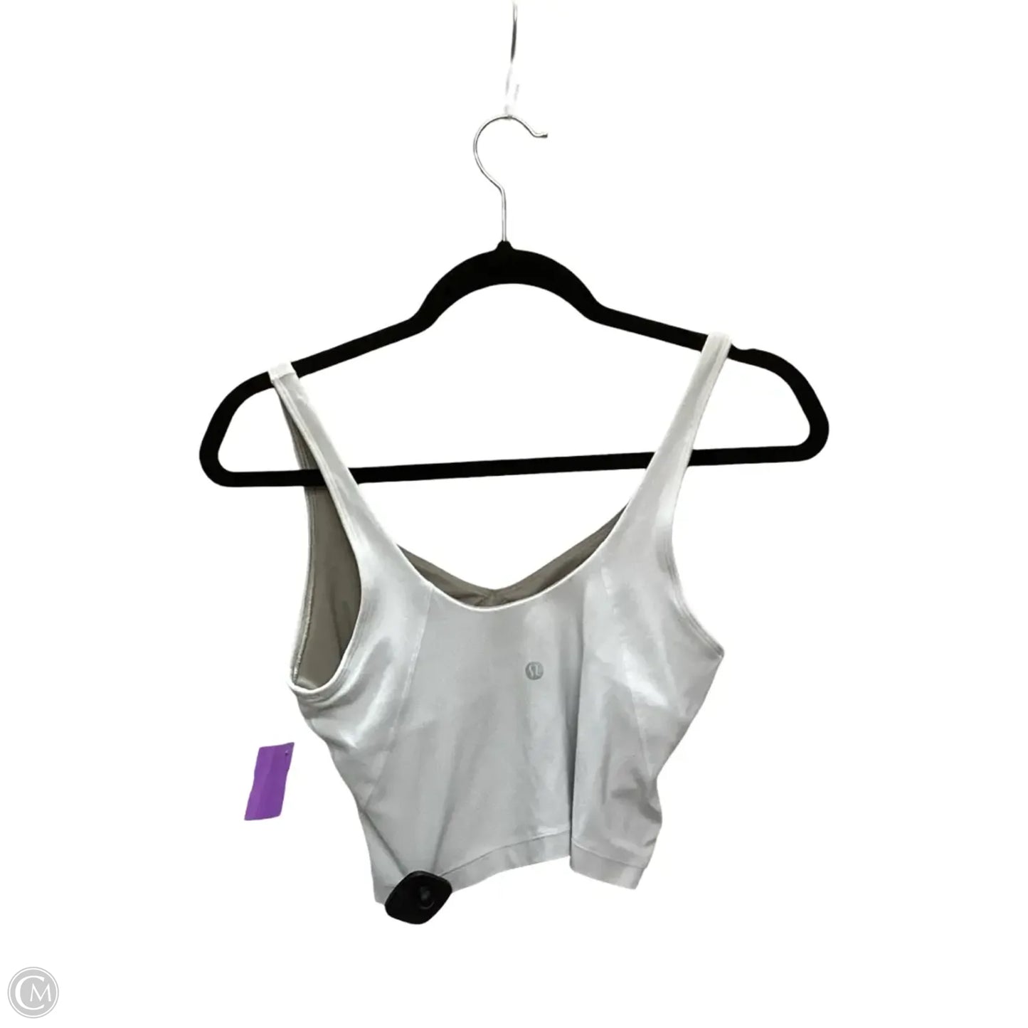 Athletic Bra By Lululemon In White, Size: 8