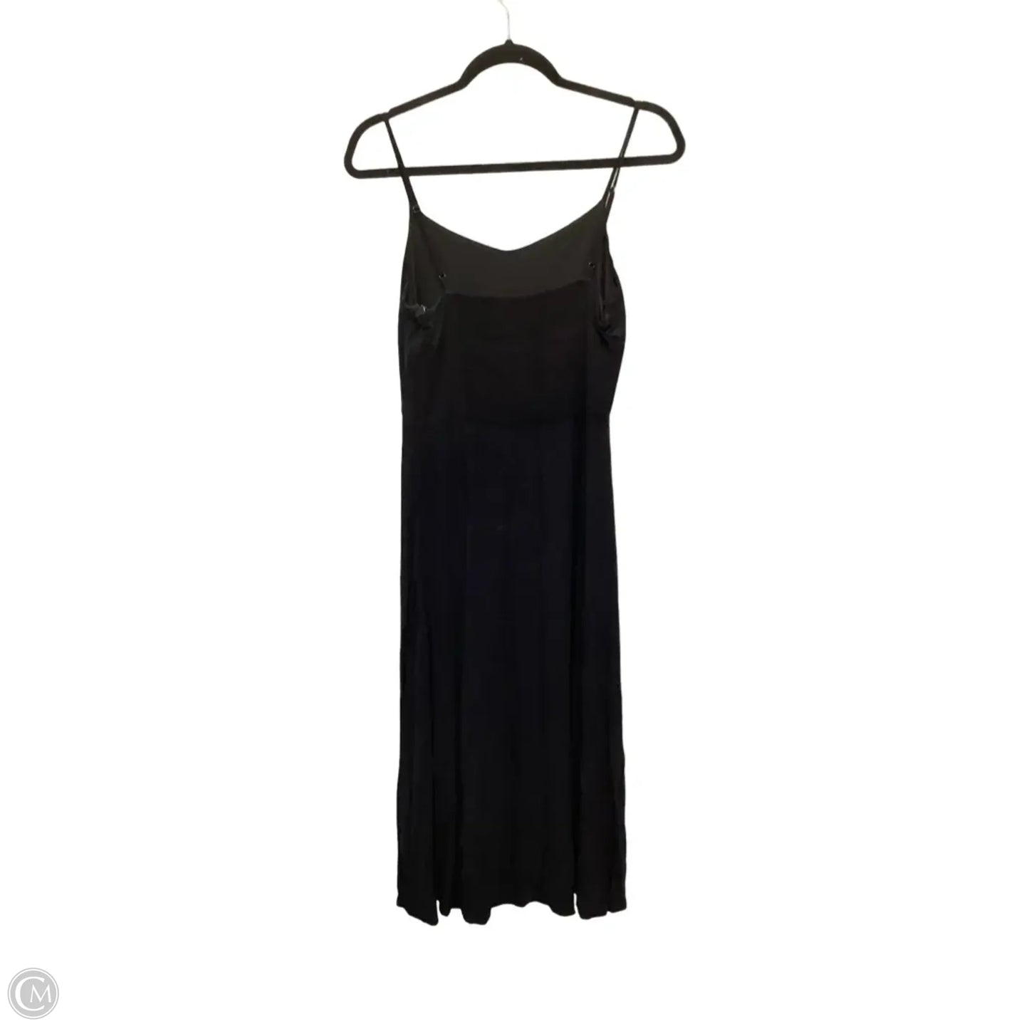 Dress Casual Midi By Loft In Black, Size: 4
