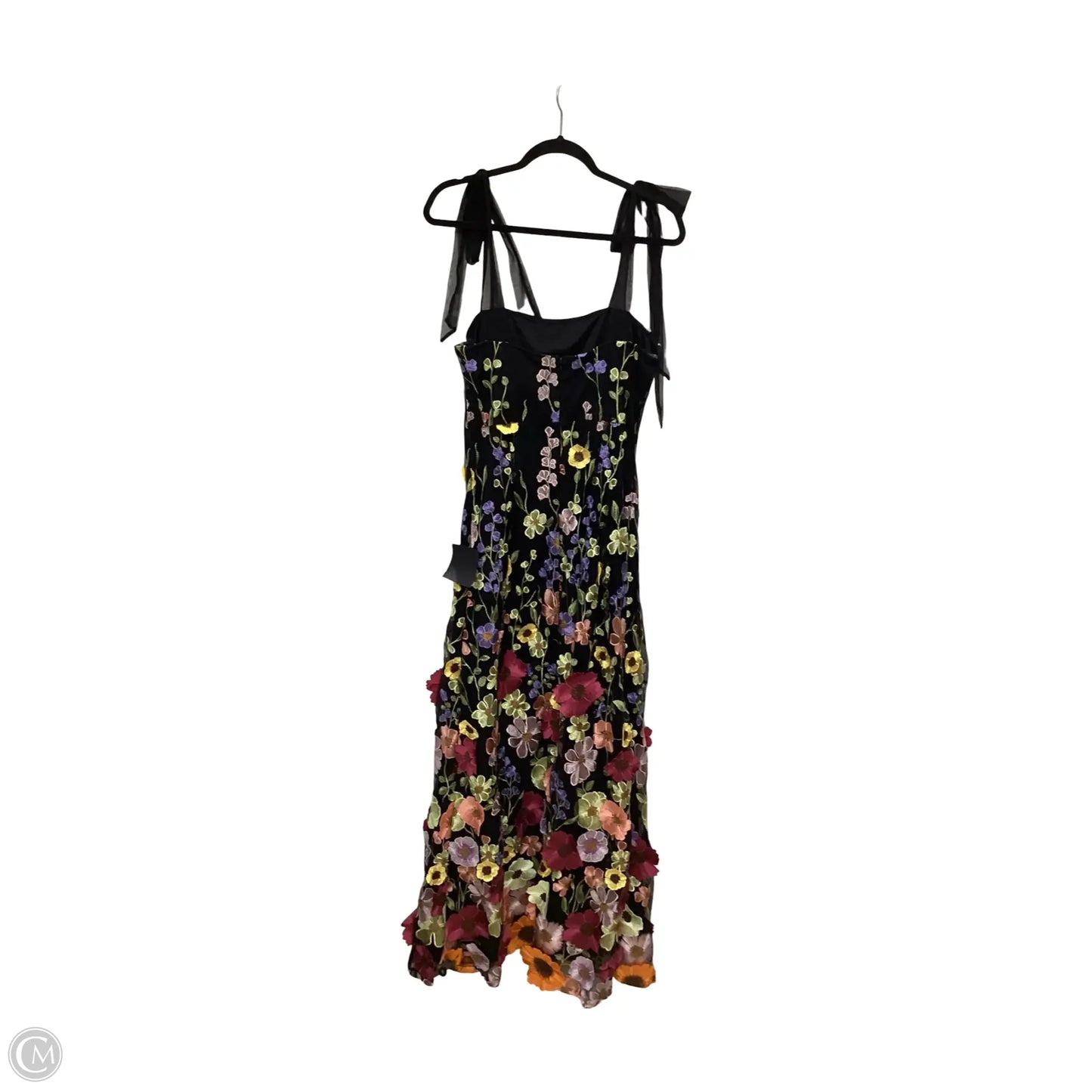 Dress Party Long By Lulus In Black, Size: L
