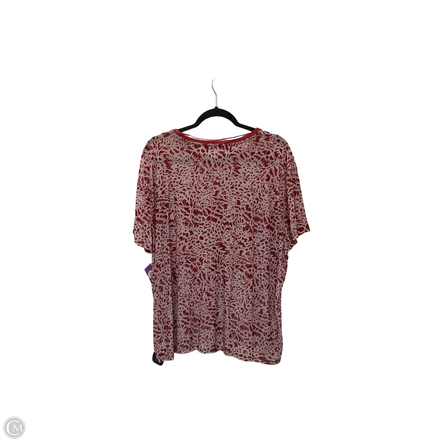 Blouse Short Sleeve By We The Free In Red, Size: S