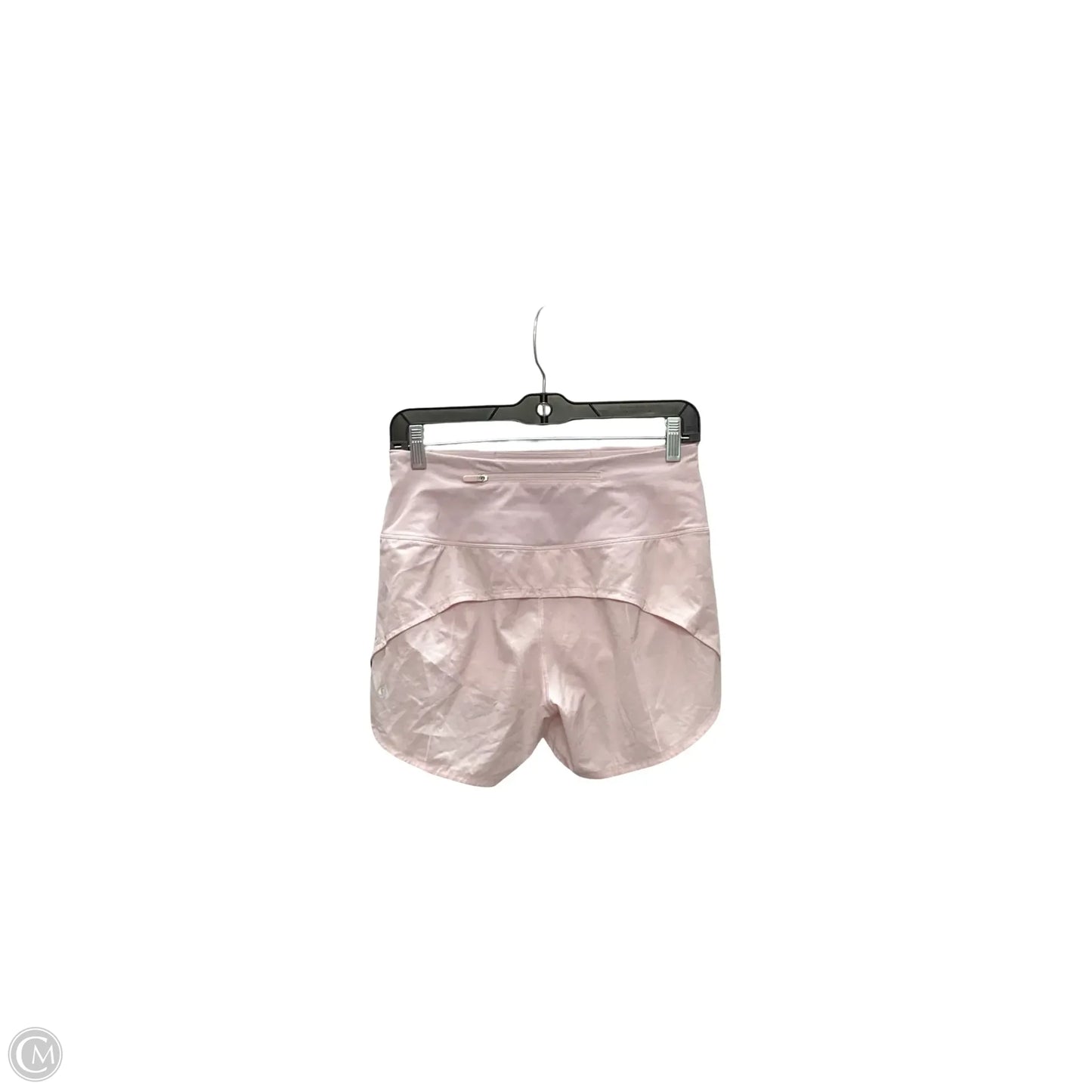 Athletic Shorts By Lululemon In Pink, Size: 4