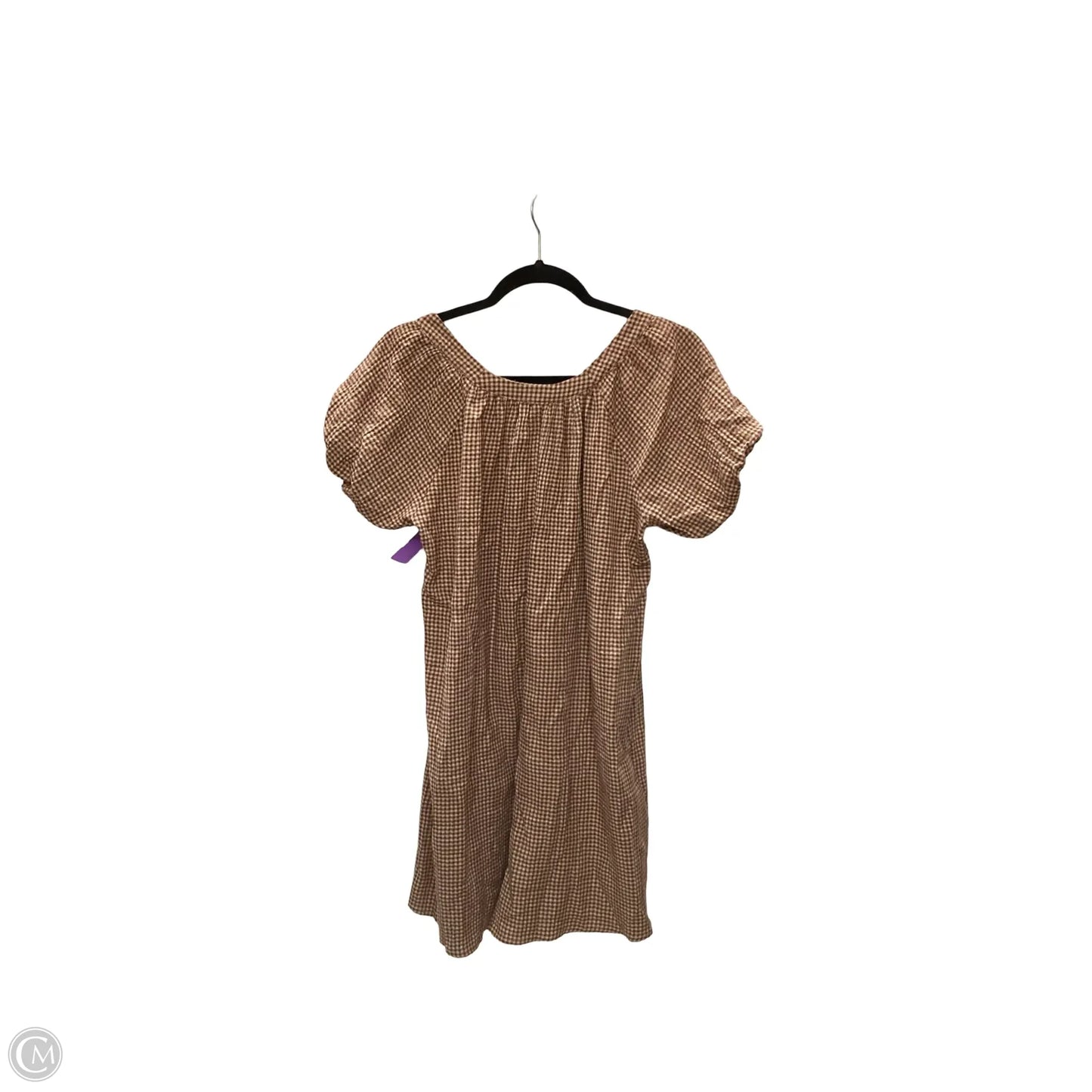 Dress Casual Short By brass & ro In Brown, Size: S