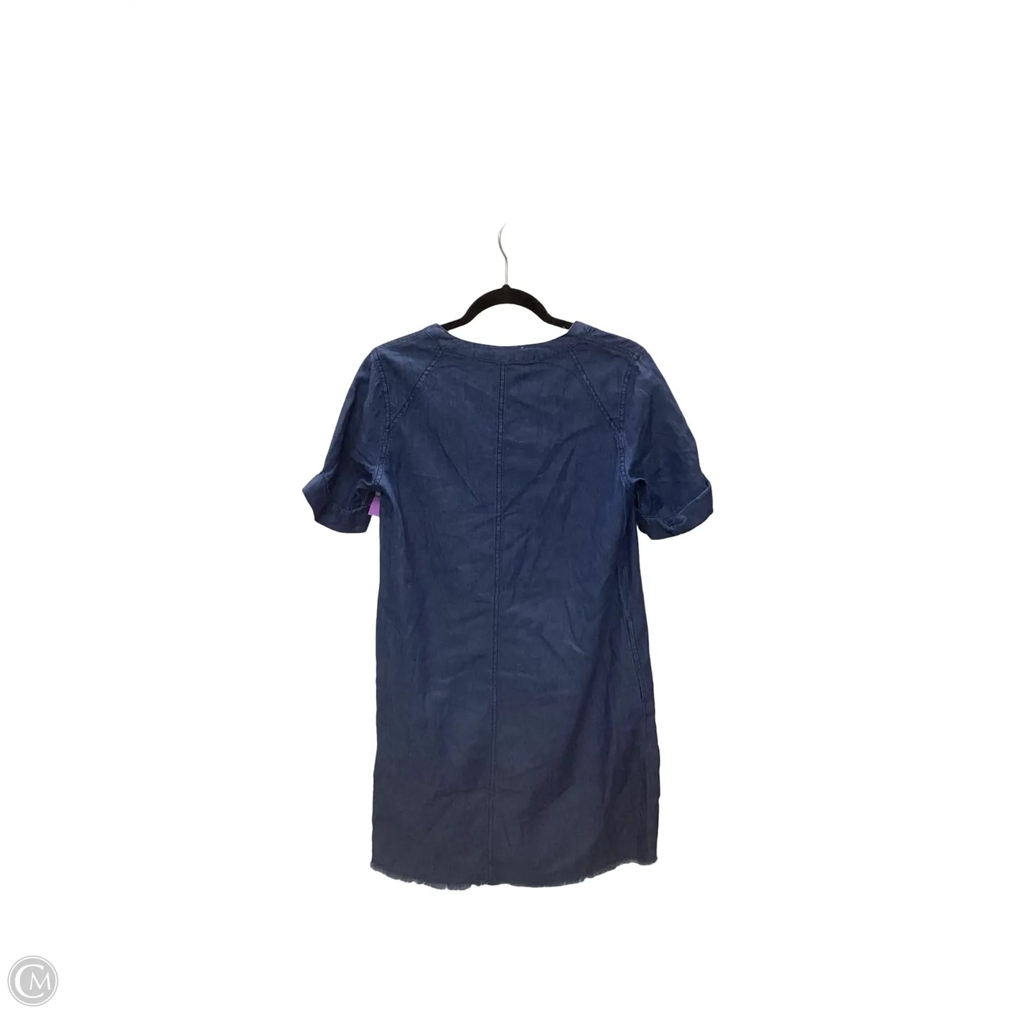Dress Casual Short By Carole Christian In Blue Denim, Size: M