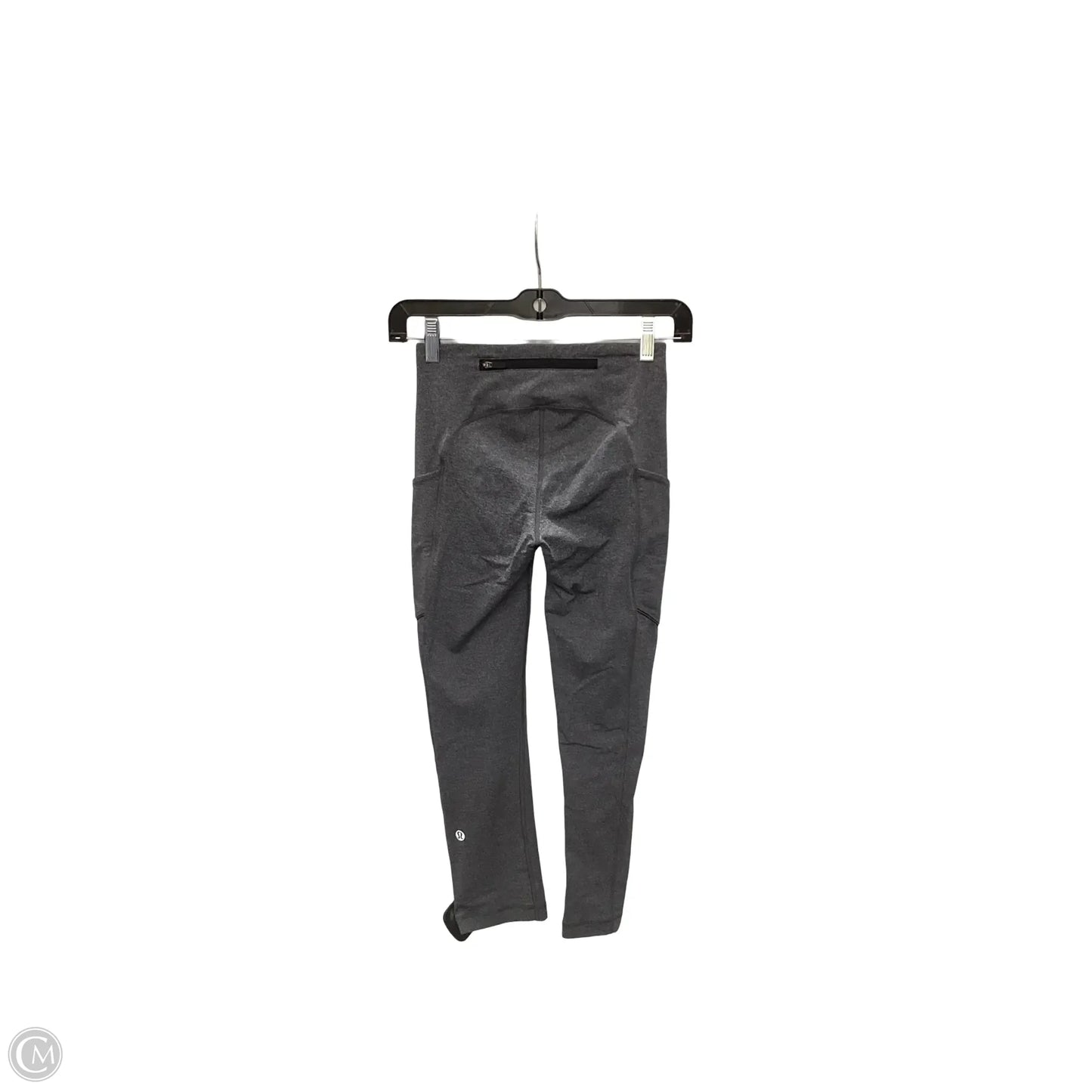 Athletic Leggings By Lululemon In Grey, Size: 2