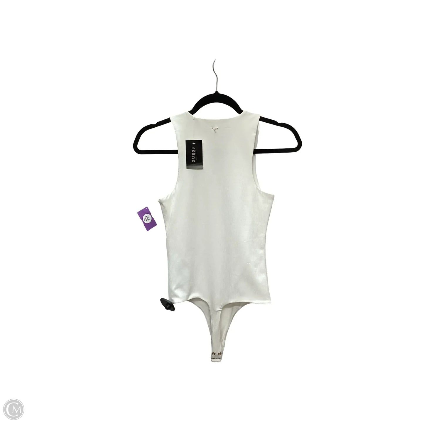 Bodysuit By Guess In White, Size: Xs