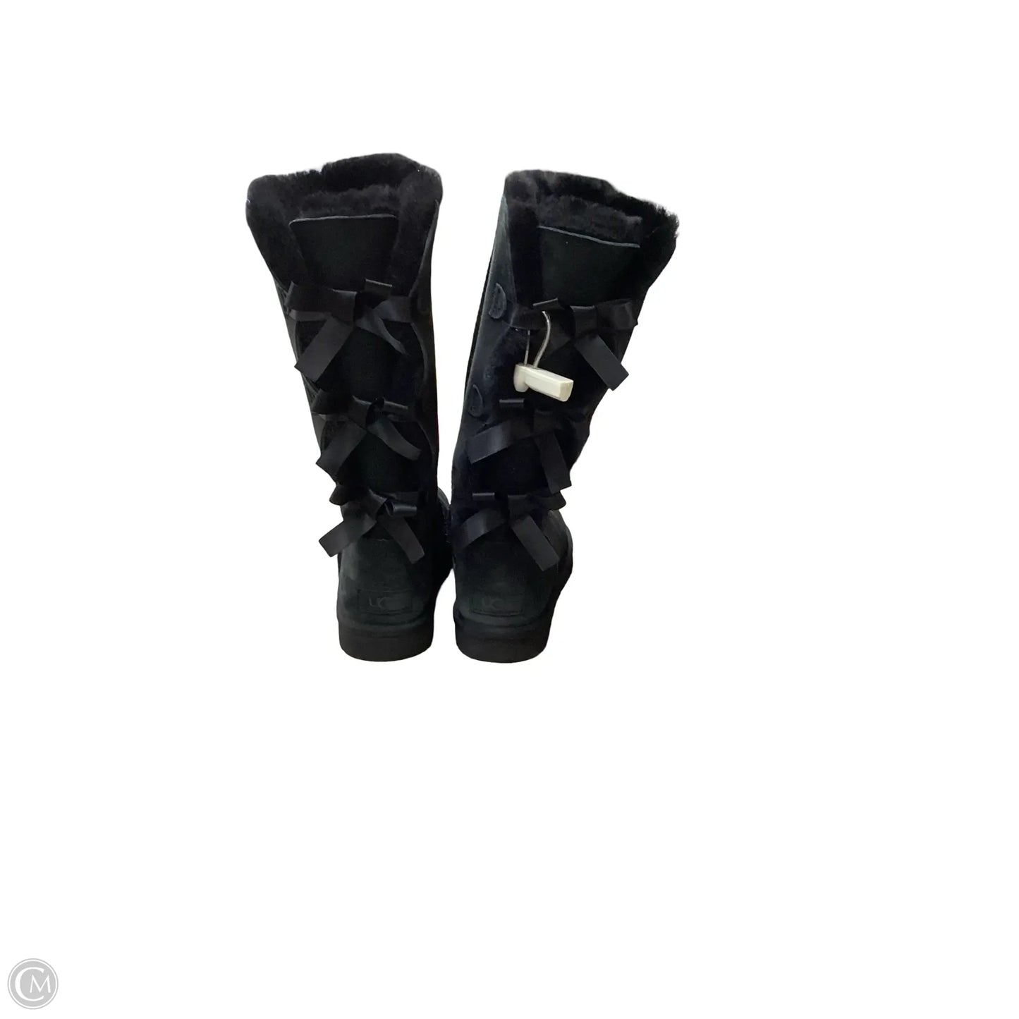 Boots Designer By Ugg In Black, Size: 8
