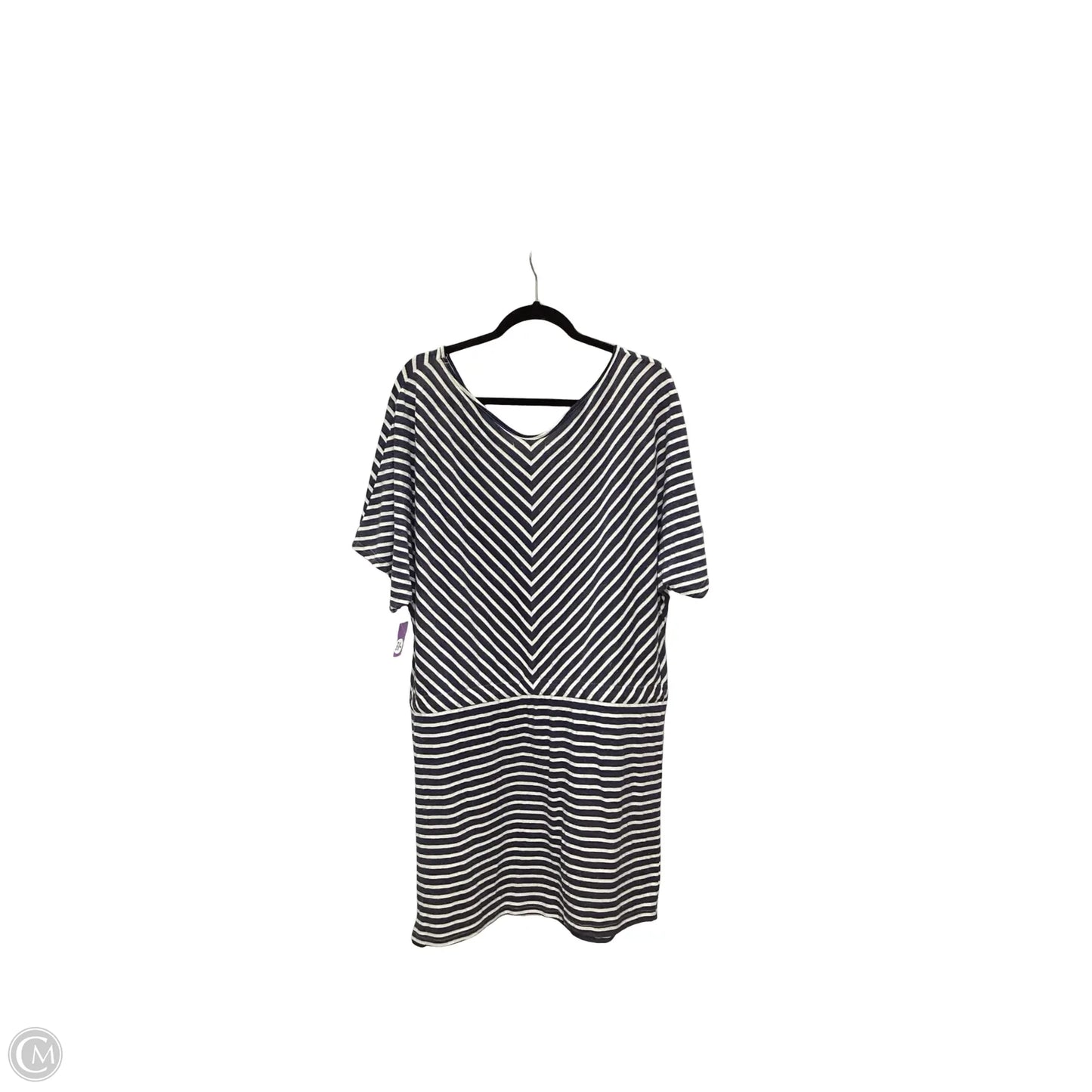 Dress Casual Short By Umgee In Striped Pattern, Size: 1x