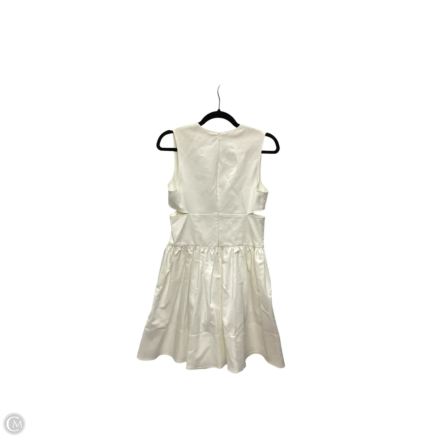 Dress Casual Short By Banana Republic In Ivory, Size: 6
