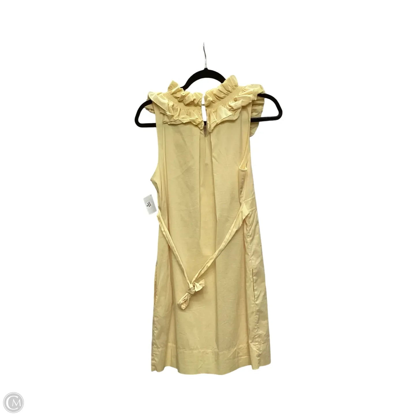 Dress Casual Short By Bcbgmaxazria In Yellow, Size: S
