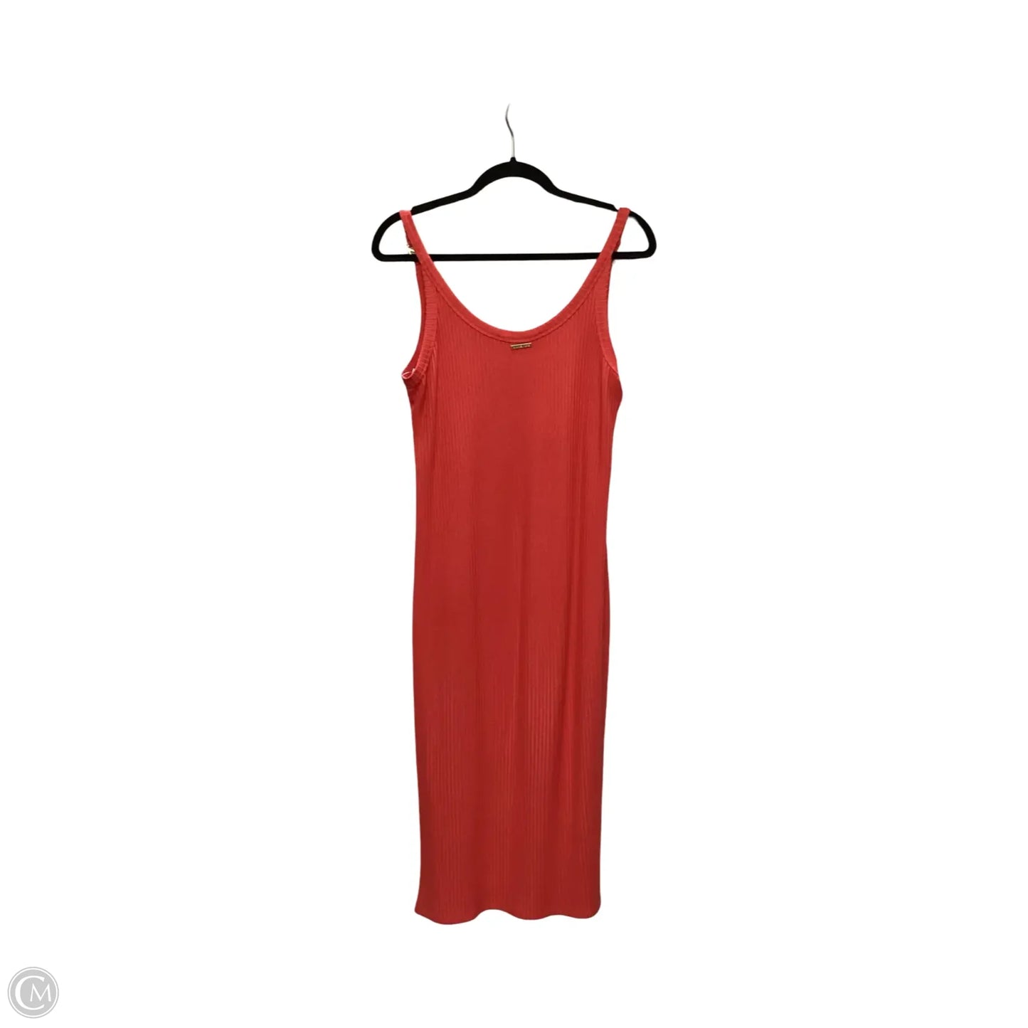 Dress Casual Midi By Michael By Michael Kors In Red, Size: L