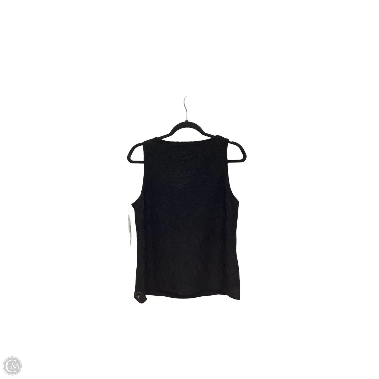 Blouse Sleeveless By Chicos In Black, Size: M