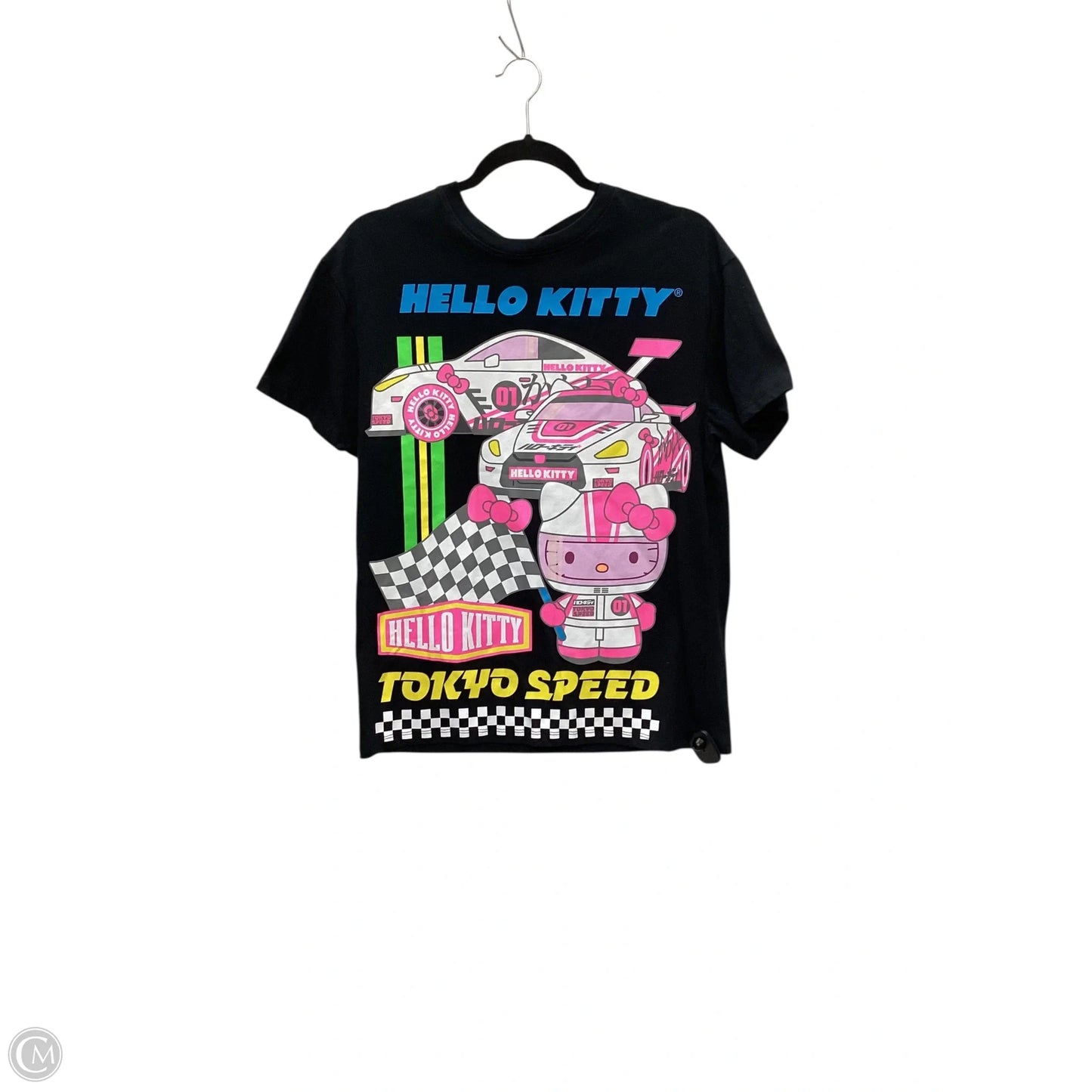 Top Short Sleeve Basic By Clothes Mentor In Black, Size: Xs