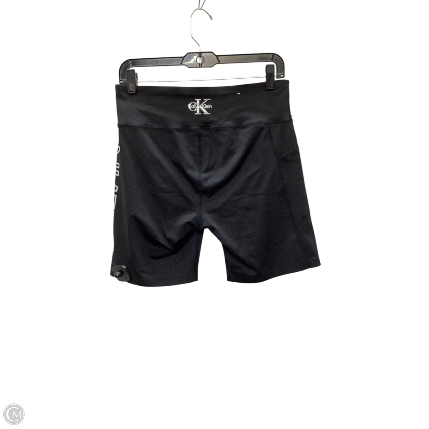 Athletic Shorts By Calvin Klein In Black, Size: L