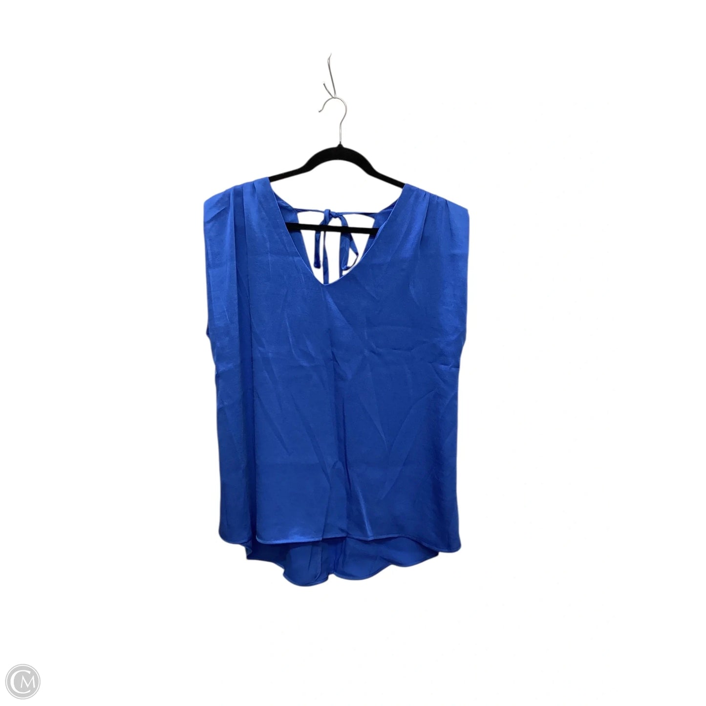 Top Sleeveless By Tyche In Blue, Size: L