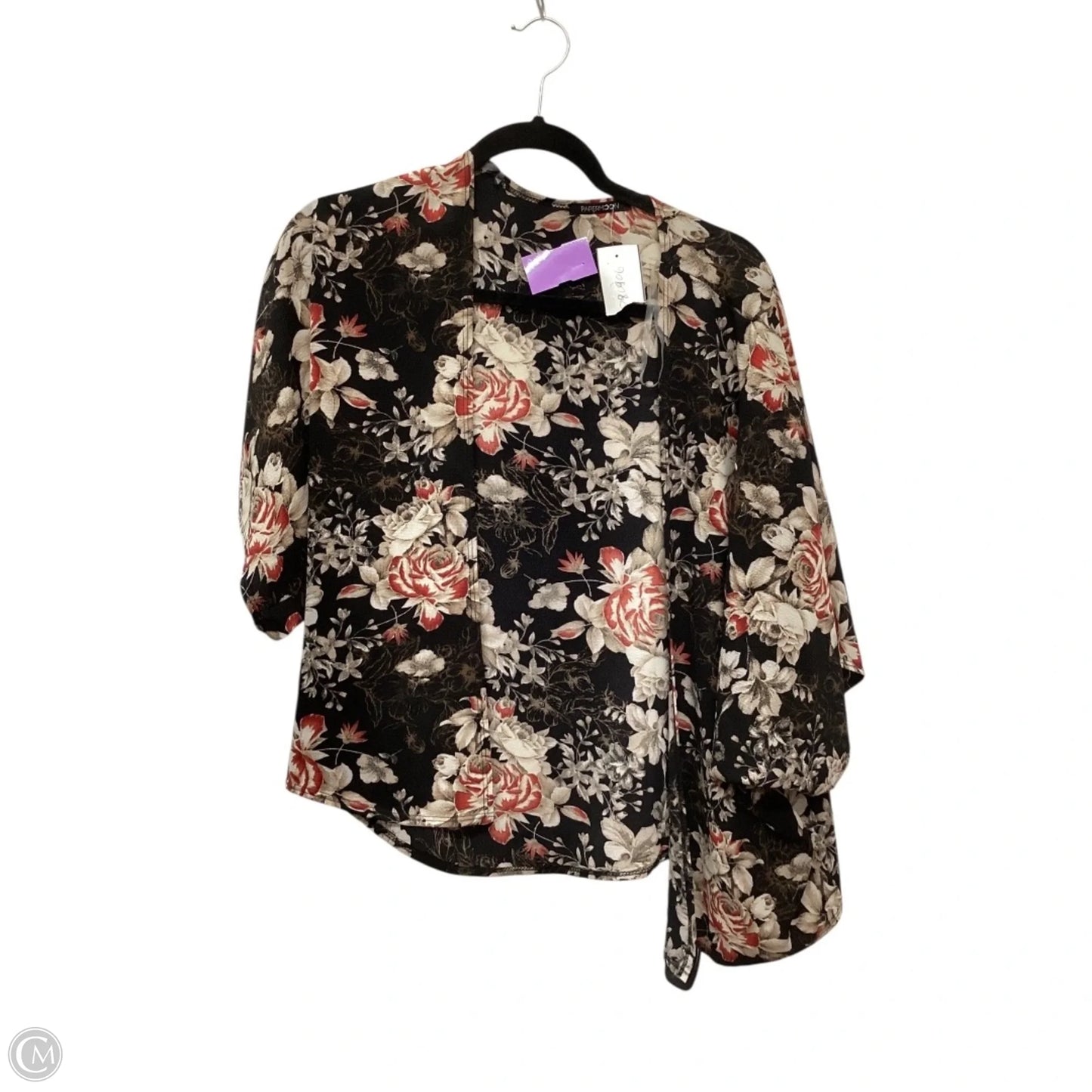 Kimono By Papermoon In Black, Size: L