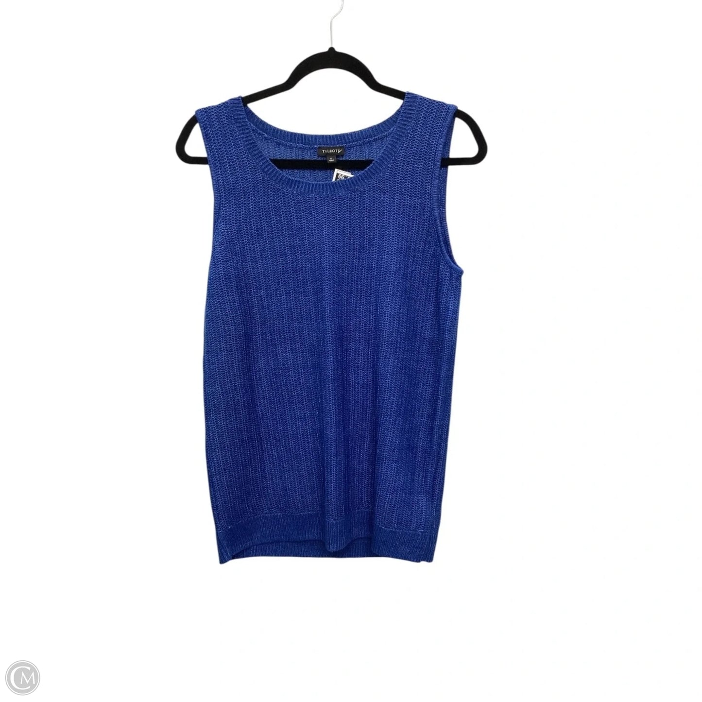 Top Sleeveless By Talbots In Blue, Size: M