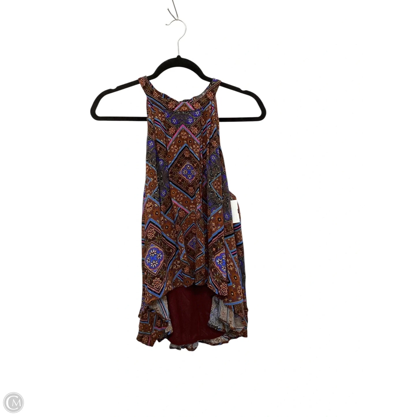 Top Sleeveless By Miss Me In Multi-colored, Size: L