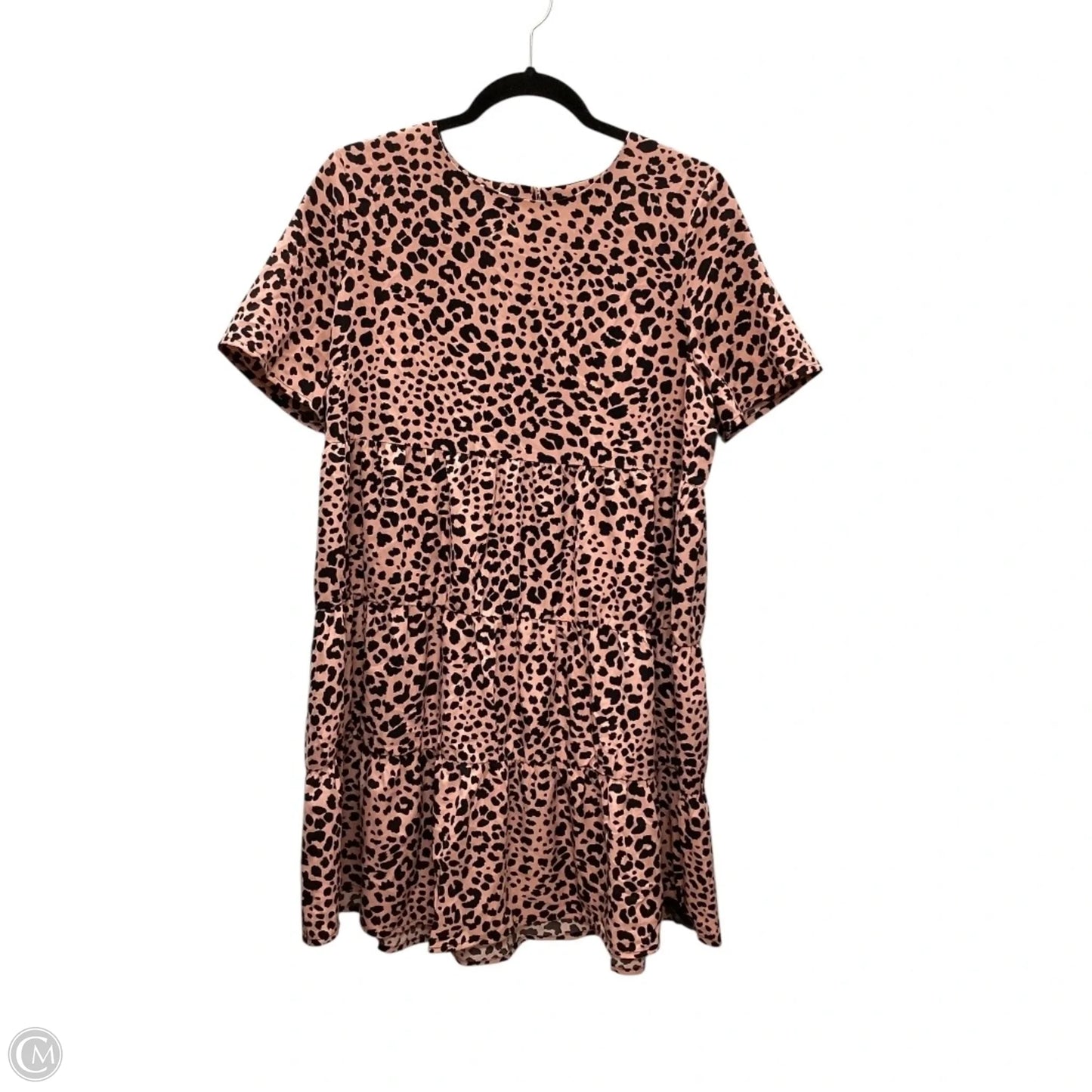 Dress Casual Midi By Clothes Mentor In Animal Print, Size: 12