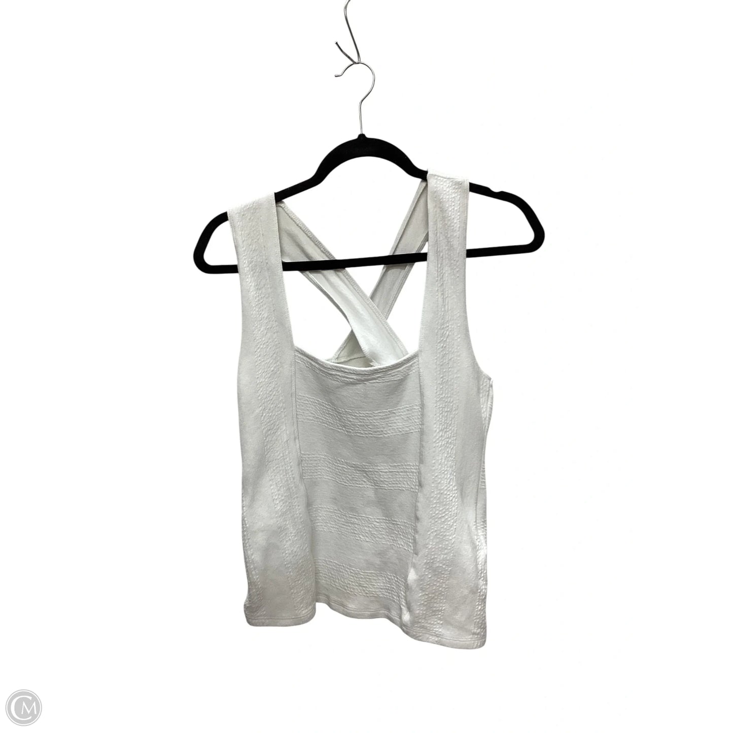 Top Sleeveless By Maeve In White, Size: S