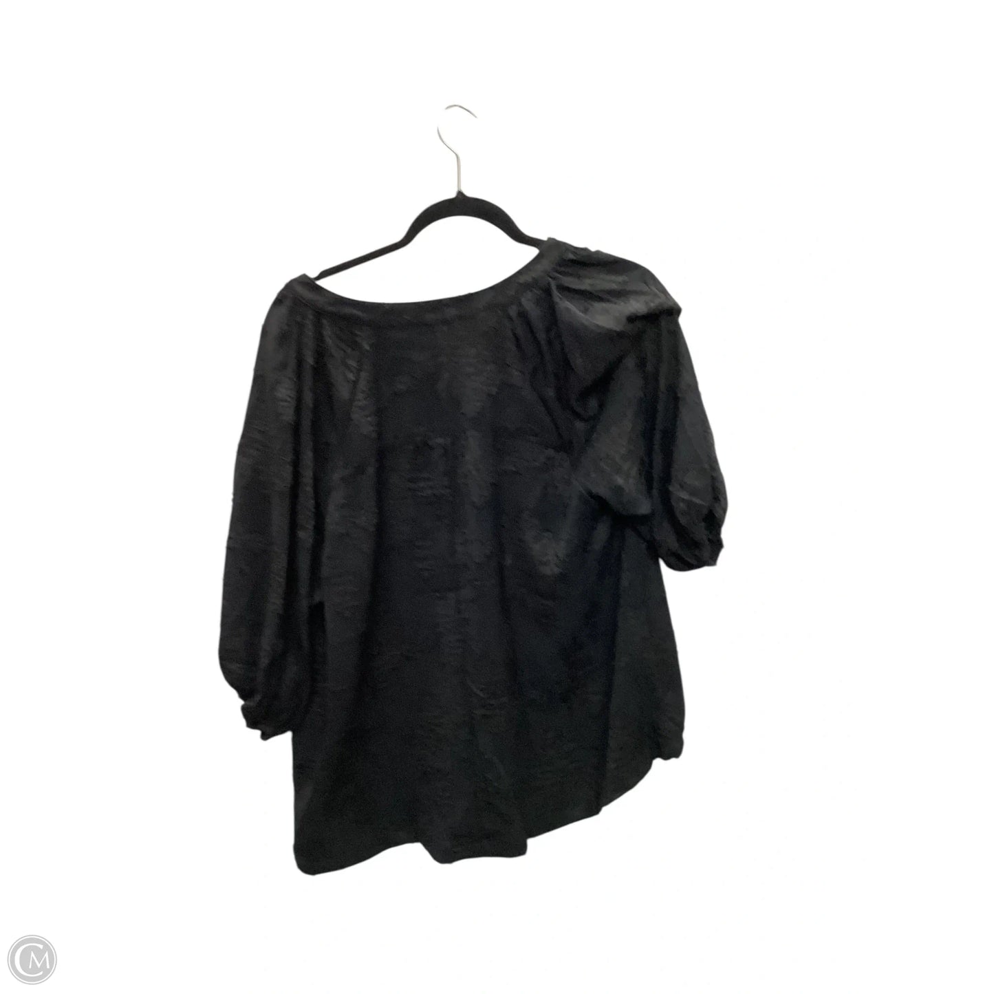Top Short Sleeve By Umgee In Black, Size: S