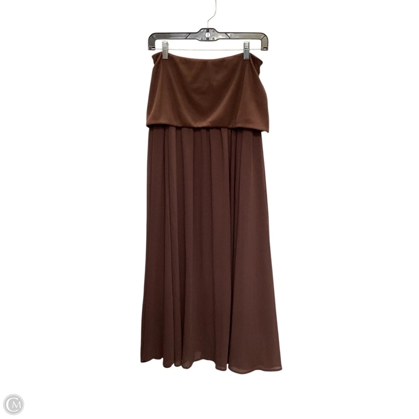 Skirt Maxi By Anthropologie In Brown, Size: S