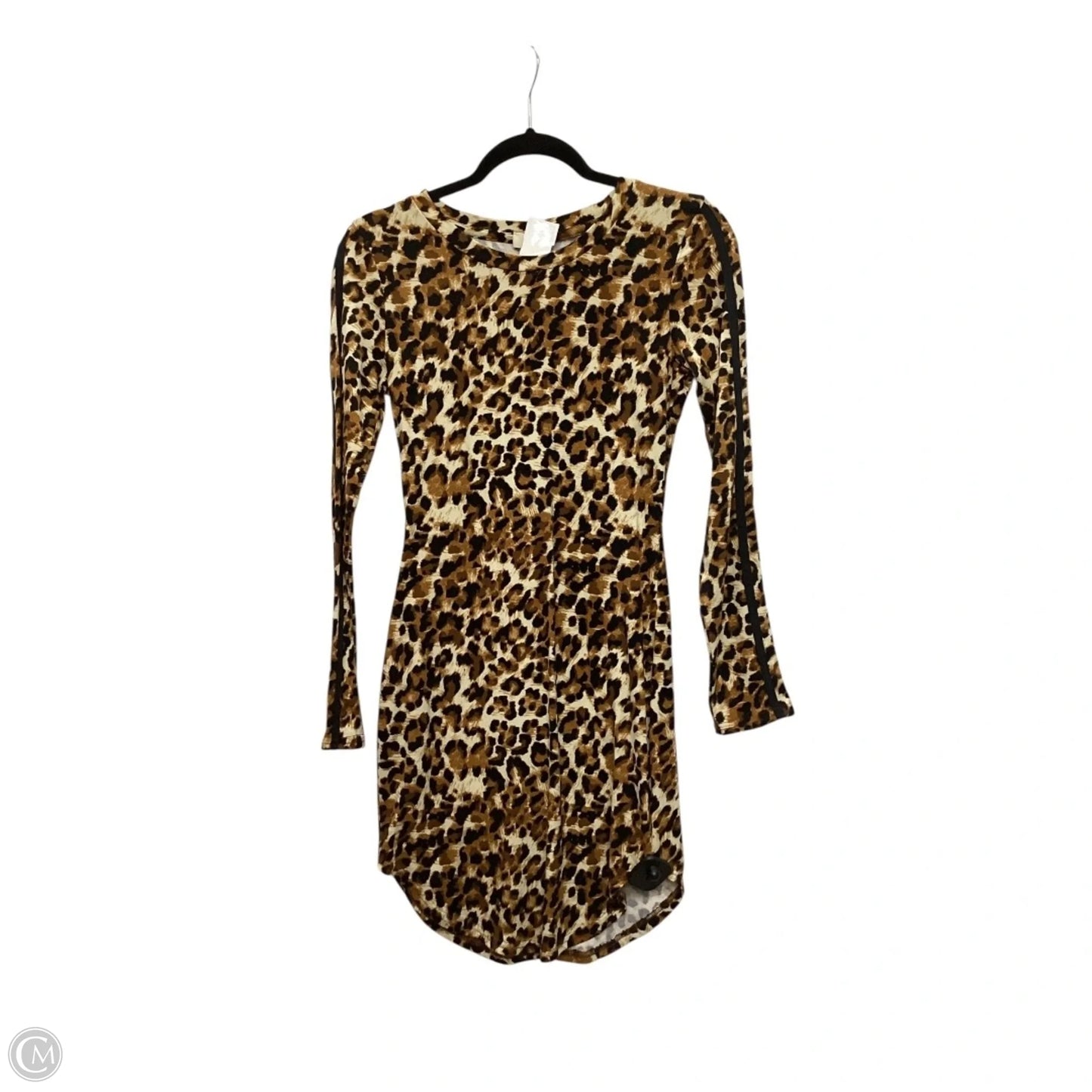 Dress Casual Midi By Love J In Animal Print, Size: M