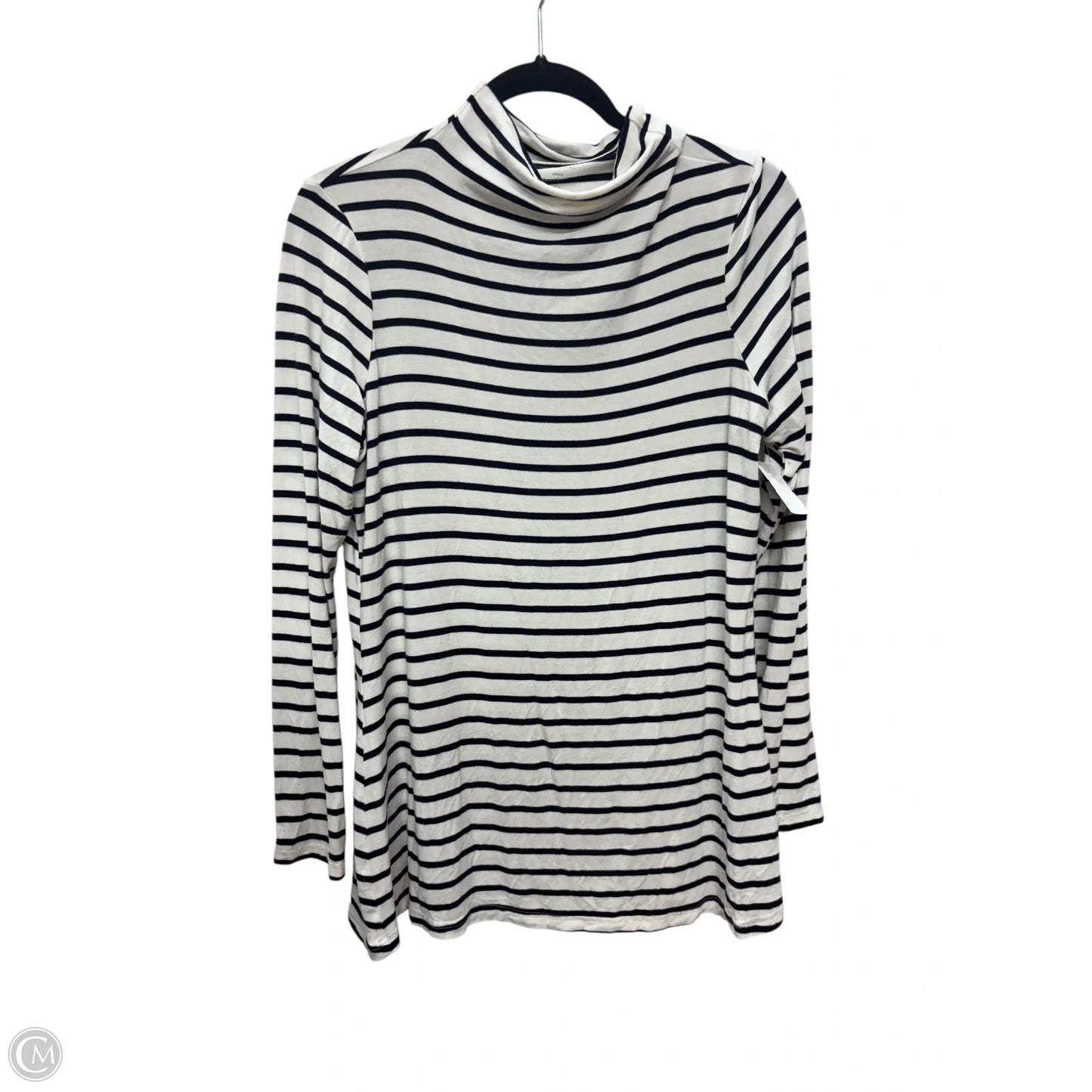 Top Long Sleeve By Daily Ritual In Striped Pattern, Size: S