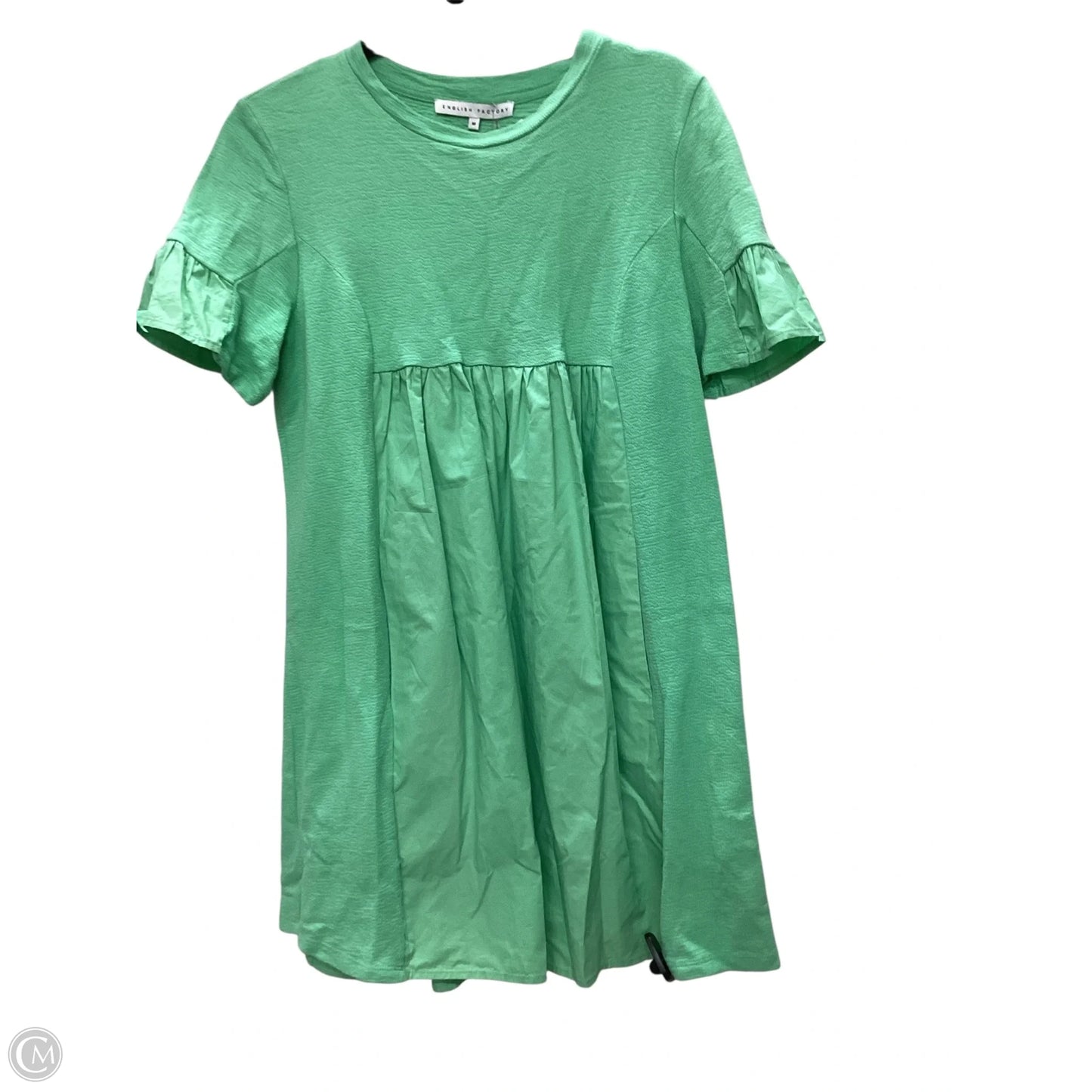 Dress Casual Midi By English Factory In Green, Size: M