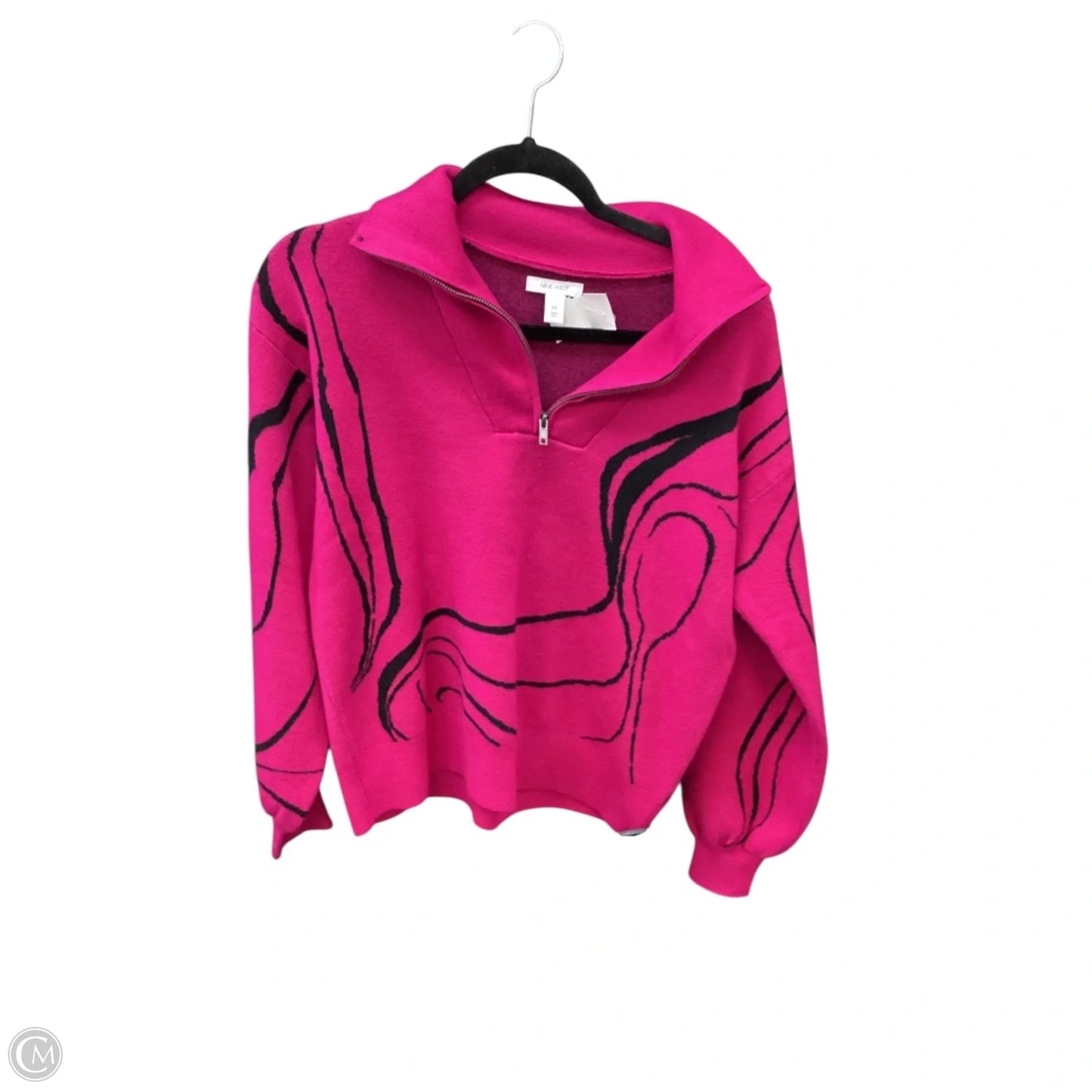 Top Long Sleeve By Nine West In Pink, Size: M
