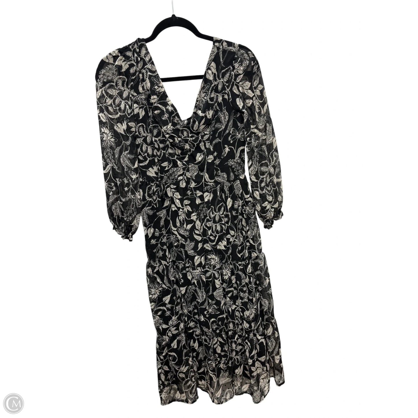 Dress Casual Maxi By Clothes Mentor In Black, Size: M