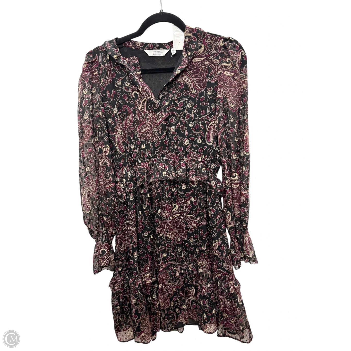 Dress Casual Midi By Atelier In Multi-colored, Size: 4