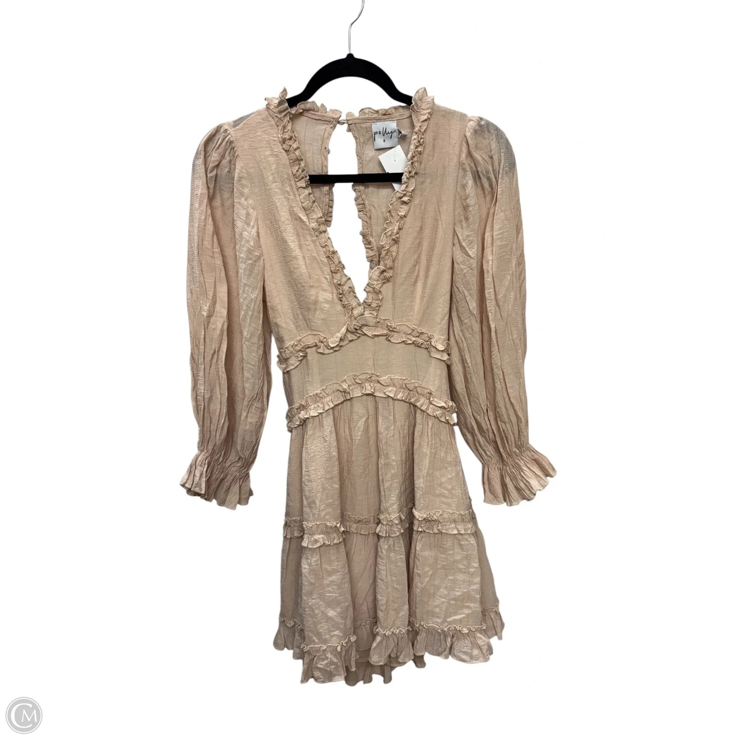 Dress Casual Short By Clothes Mentor In Tan, Size: 2