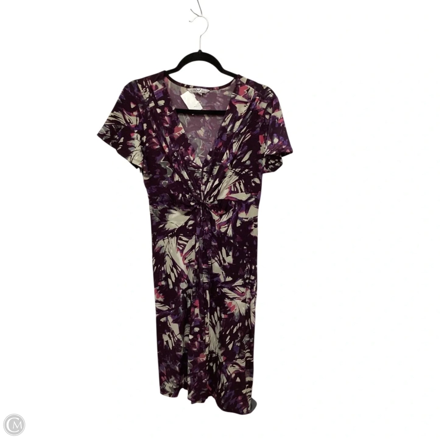 Dress Casual Midi By Clothes Mentor In Purple, Size: L
